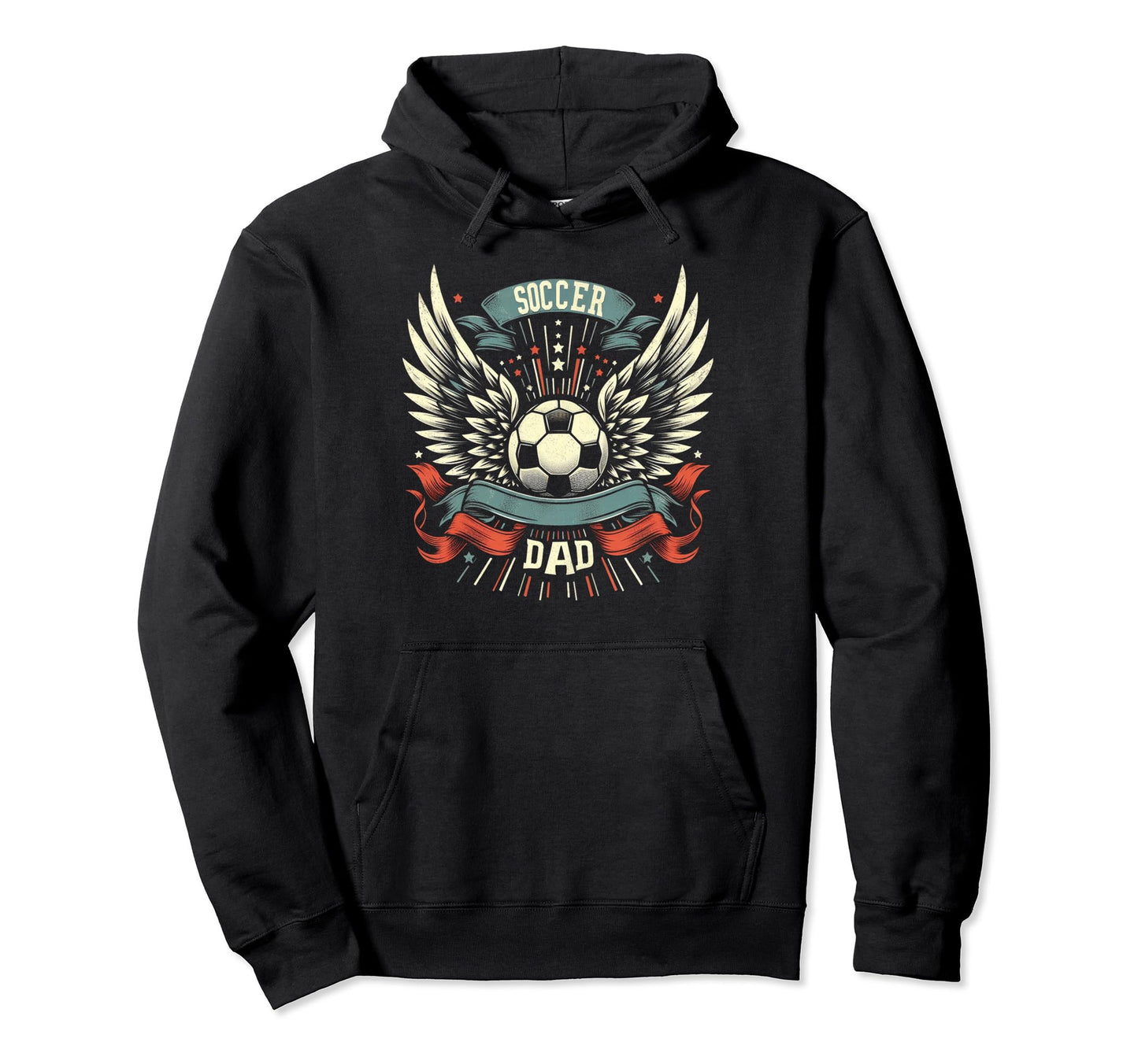Soccer Dad Family Matching Dad Hoodie - Aesthetic Graphic Men Women - T-Shirt, Sweatshirt, Hoodie