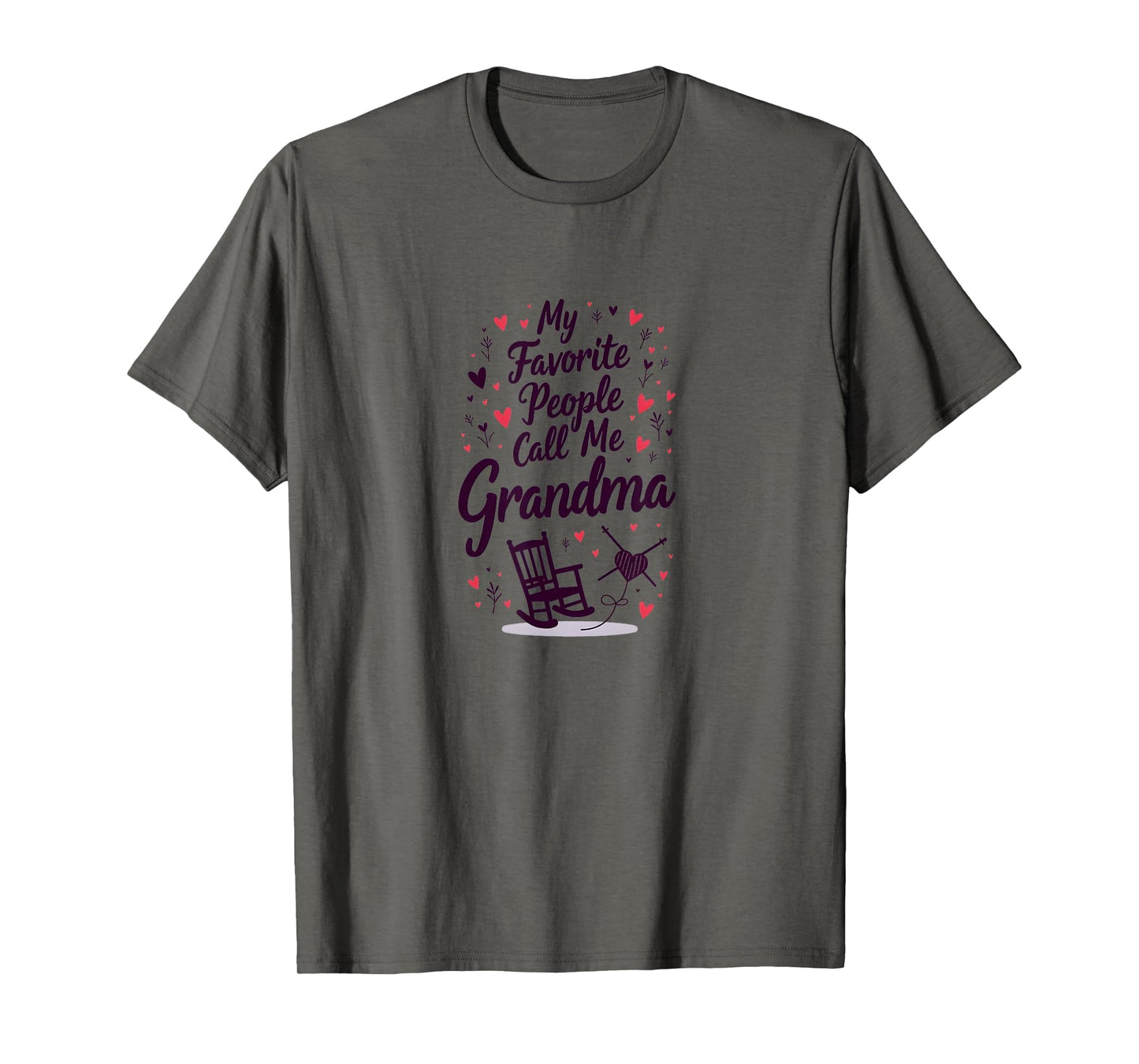 Grandma Grandpa My Favorite People Call Sweatshirt - Graphic Print Unisex - T-Shirt, Sweatshirt, Hoodie