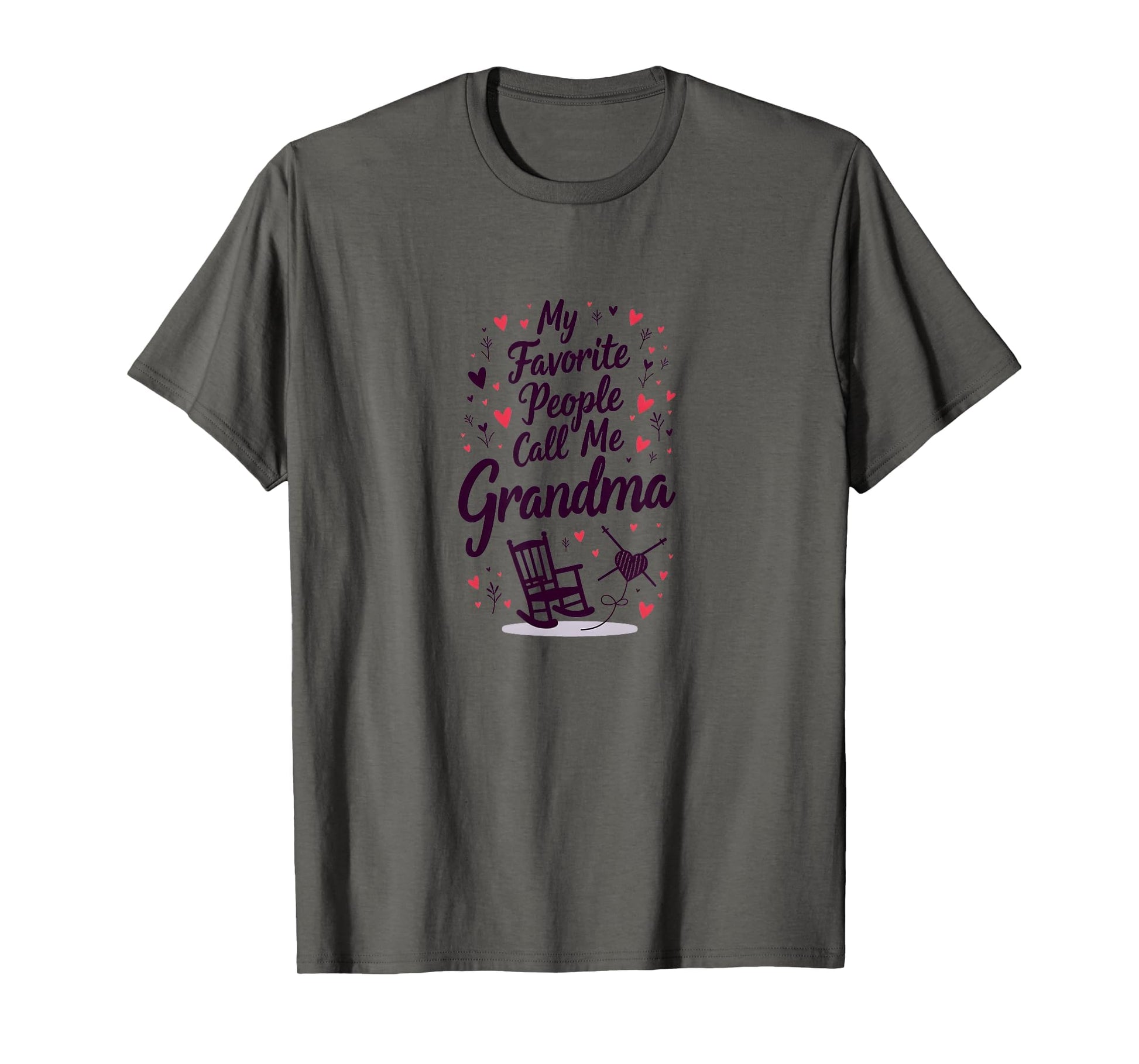 Grandma Grandpa My Favorite People Call Sweatshirt - Graphic Print Unisex - T-Shirt, Sweatshirt, Hoodie