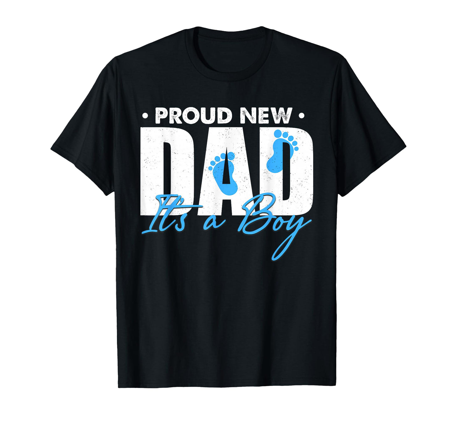 Mens Proud New Dad Its Promoted To T-Shirt - Minimalist Print Men Women - T-Shirt, Sweatshirt, Hoodie