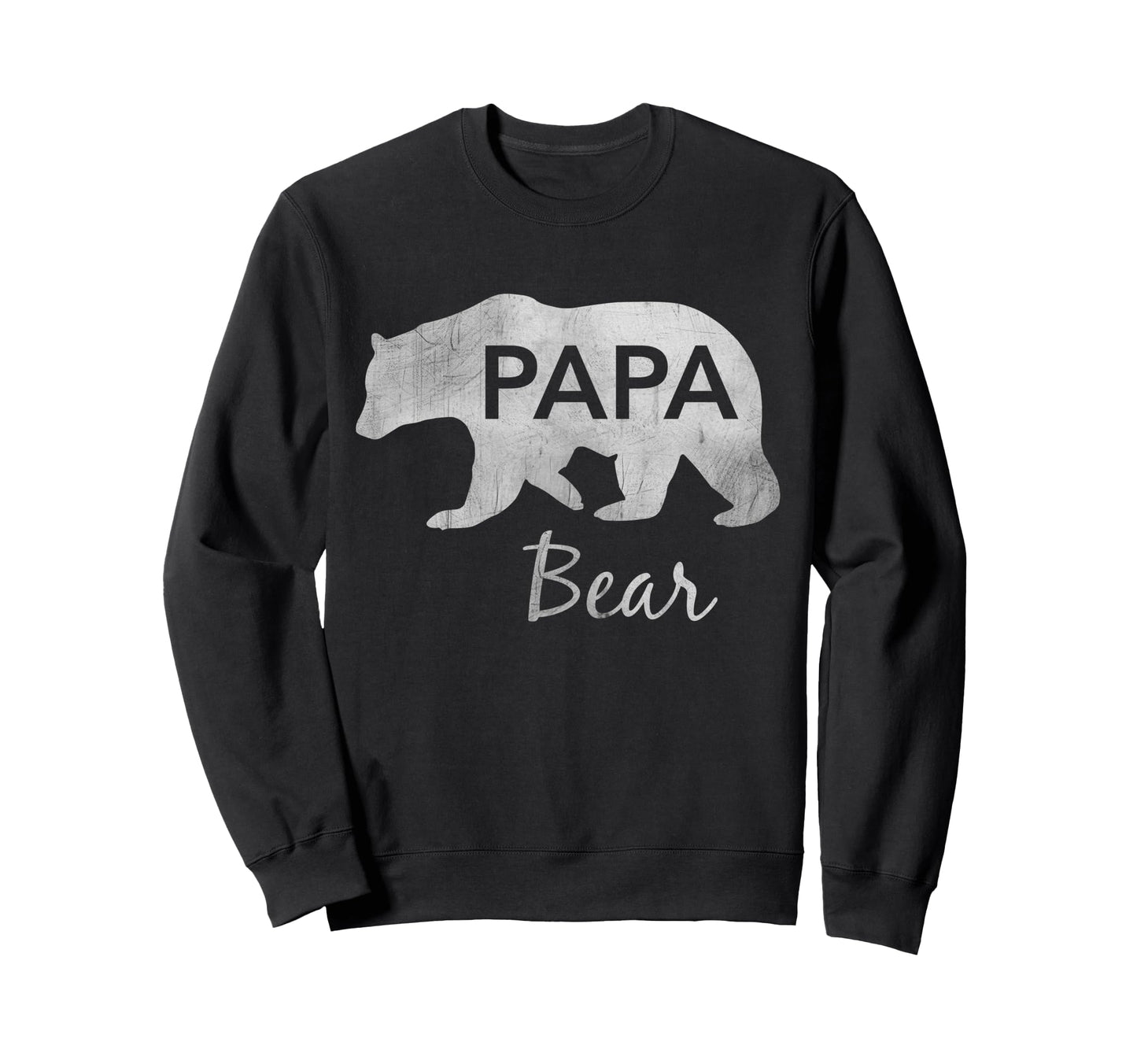 Papa Bear Great Gift Dad Father Sweatshirt - Custom Art Print Men Women - T-Shirt, Sweatshirt, Hoodie