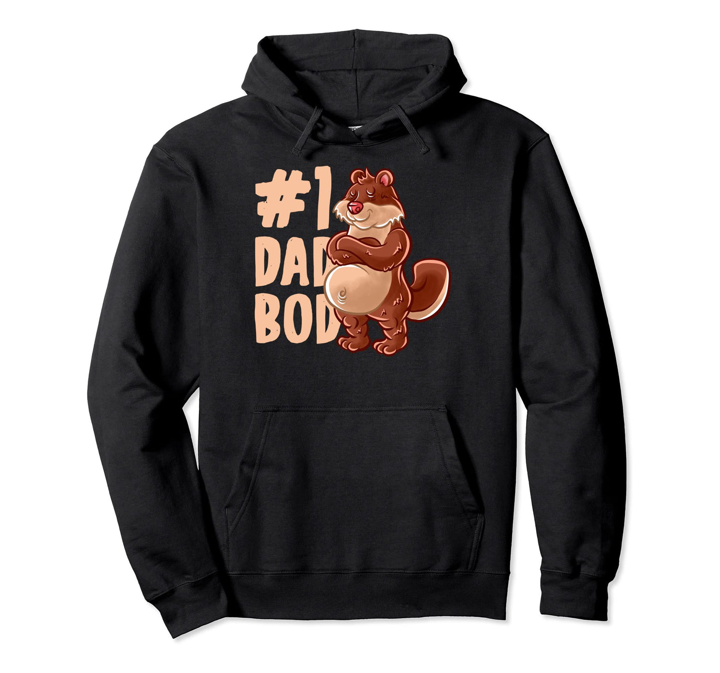 Otter Dad Best Dad Bod Daddy Papa Family Hoodie - Streetwear Style Unisex - T-Shirt, Sweatshirt, Hoodie
