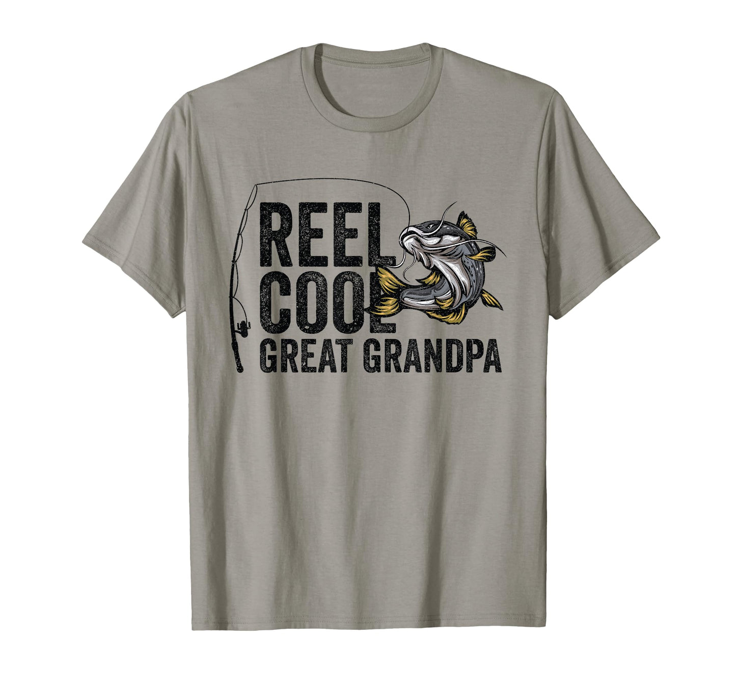Reel Great Grandpa Angling Angler T-Shirt - Trendy Graphic Men Women - T-Shirt, Sweatshirt, Hoodie