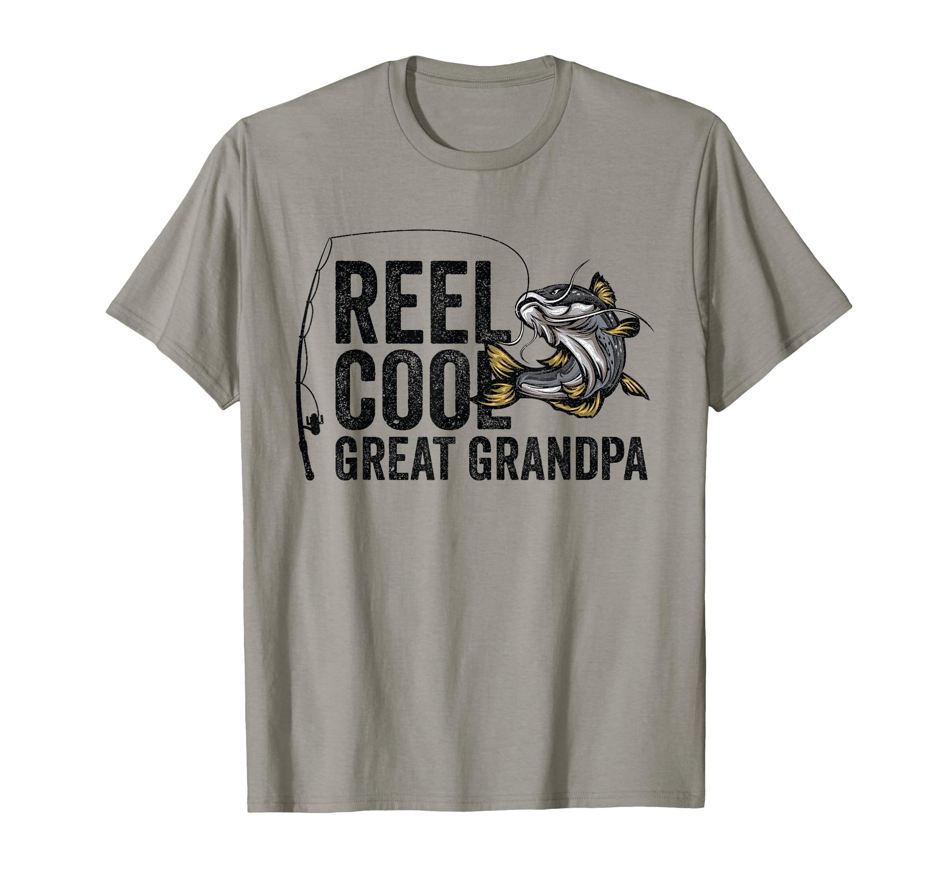 Reel Great Grandpa Angling Angler T-Shirt - Trendy Graphic Men Women - T-Shirt, Sweatshirt, Hoodie