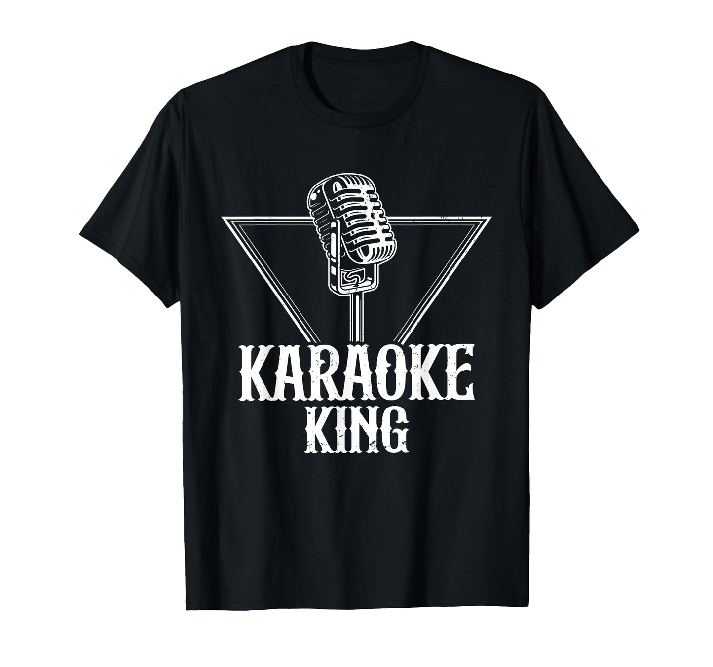 Karaoke King Happy Fathers Day T-Shirt - Fun Novelty Design for Adults - T-Shirt, Sweatshirt, Hoodie