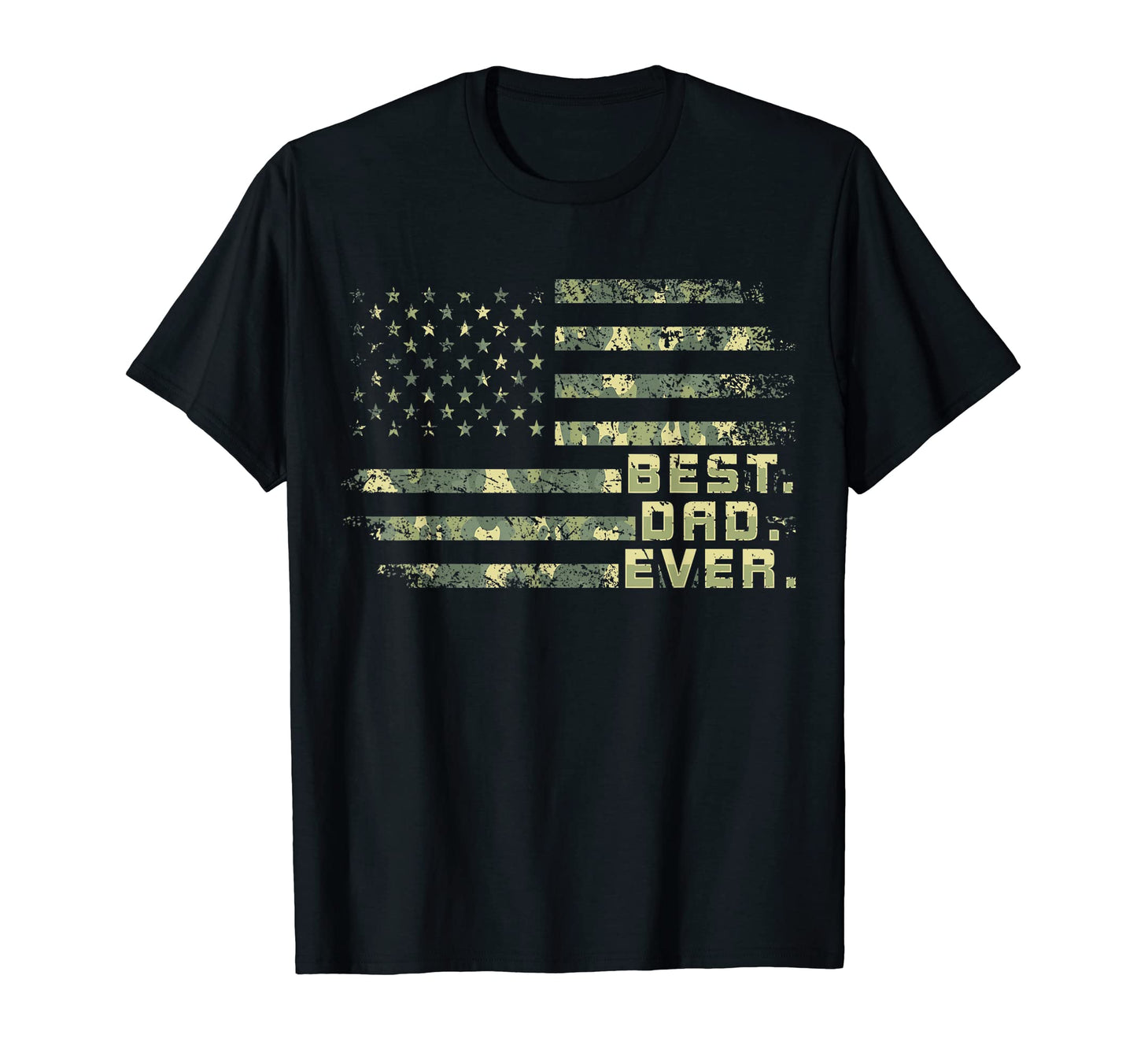 Mens Dad Camo American Flag Fathers Day T-Shirt - Streetwear Style Unisex - T-Shirt, Sweatshirt, Hoodie