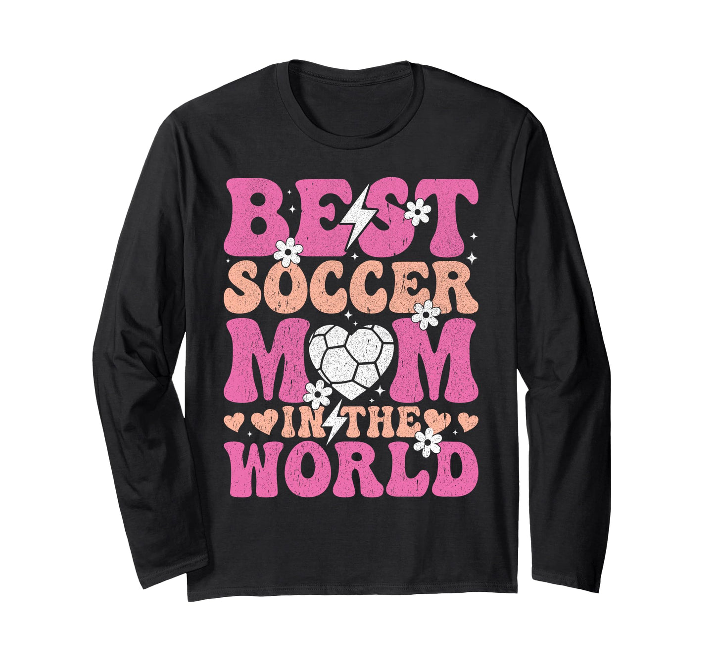 Best Soccer Mom World Mother Gift Play Hoodie - Novelty Apparel Unisex - T-Shirt, Sweatshirt, Hoodie