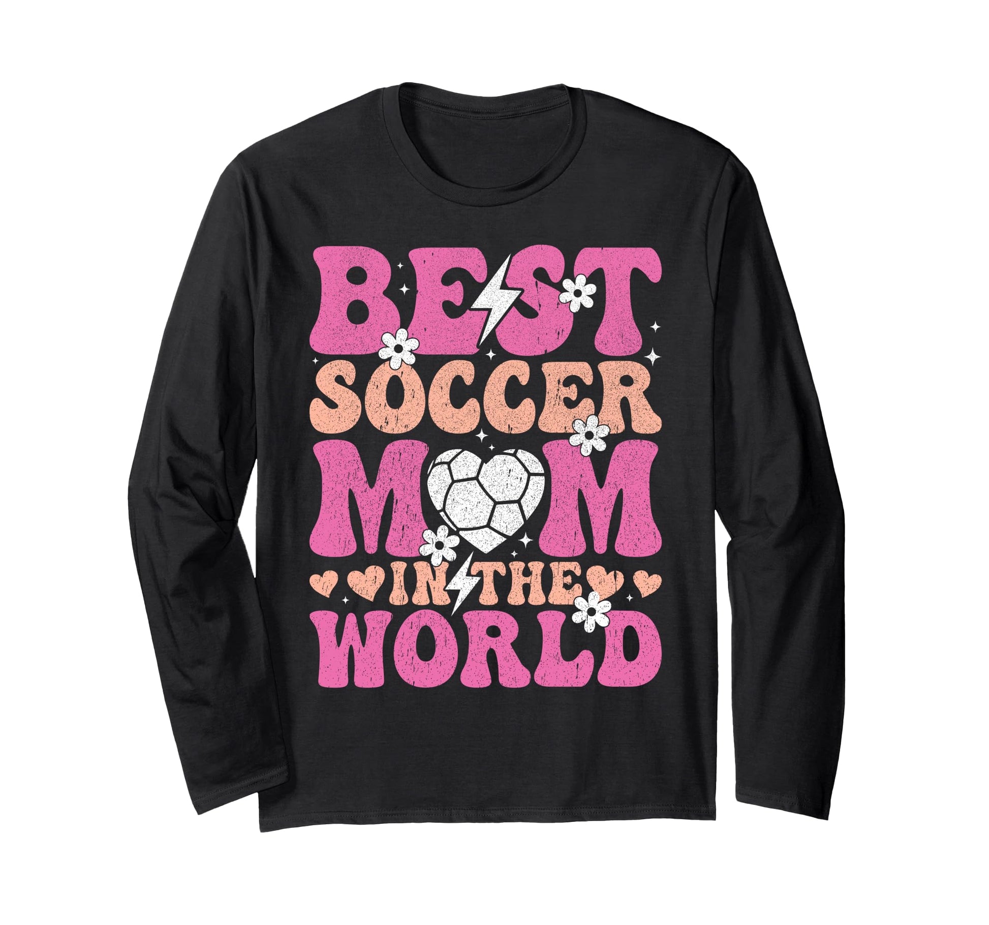 Best Soccer Mom World Mother Gift Play Hoodie - Novelty Apparel Unisex - T-Shirt, Sweatshirt, Hoodie