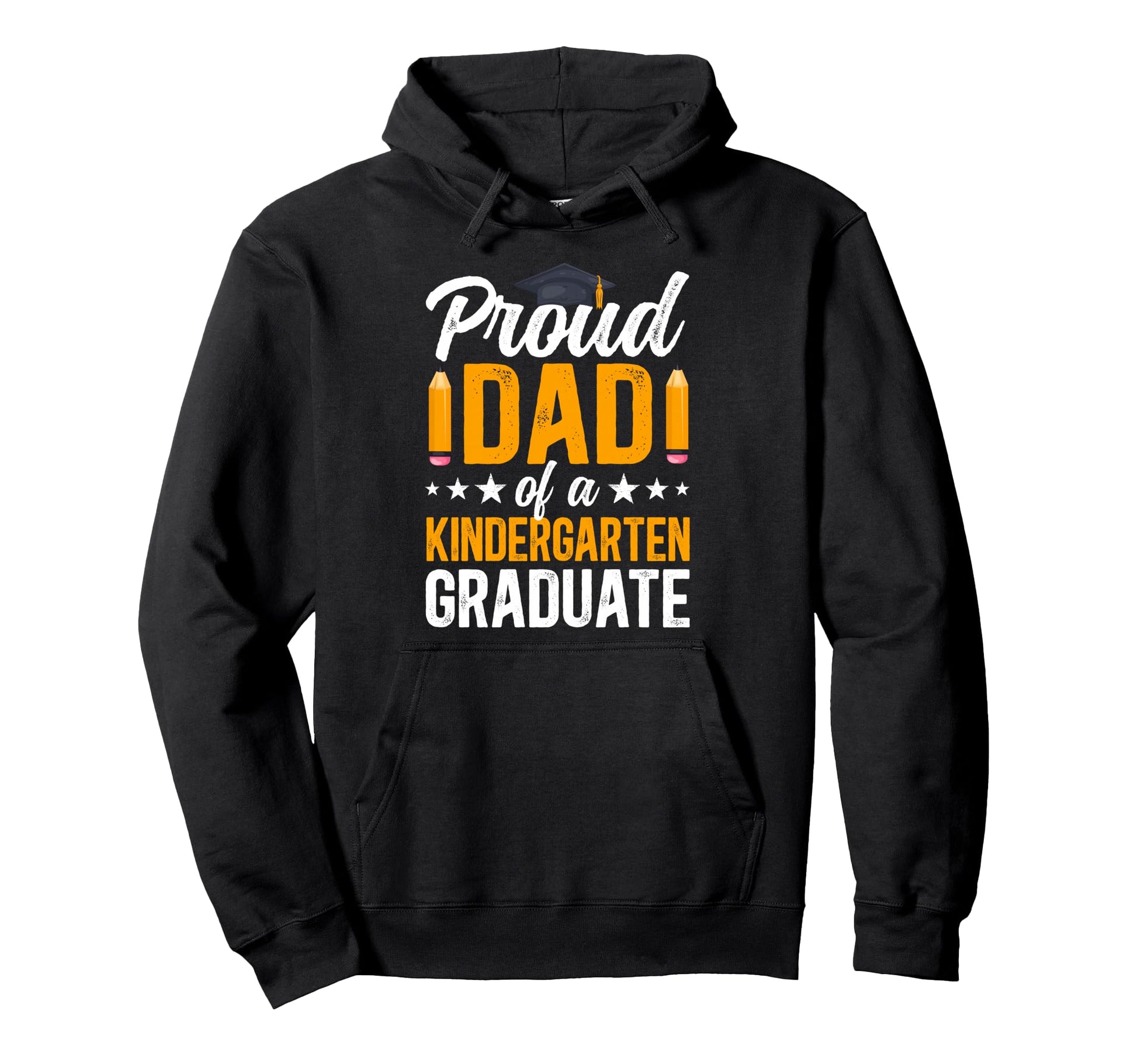 Proud Dad Kindergarten Graduate Dad Hoodie - Aesthetic Graphic for Adults - T-Shirt, Sweatshirt, Hoodie