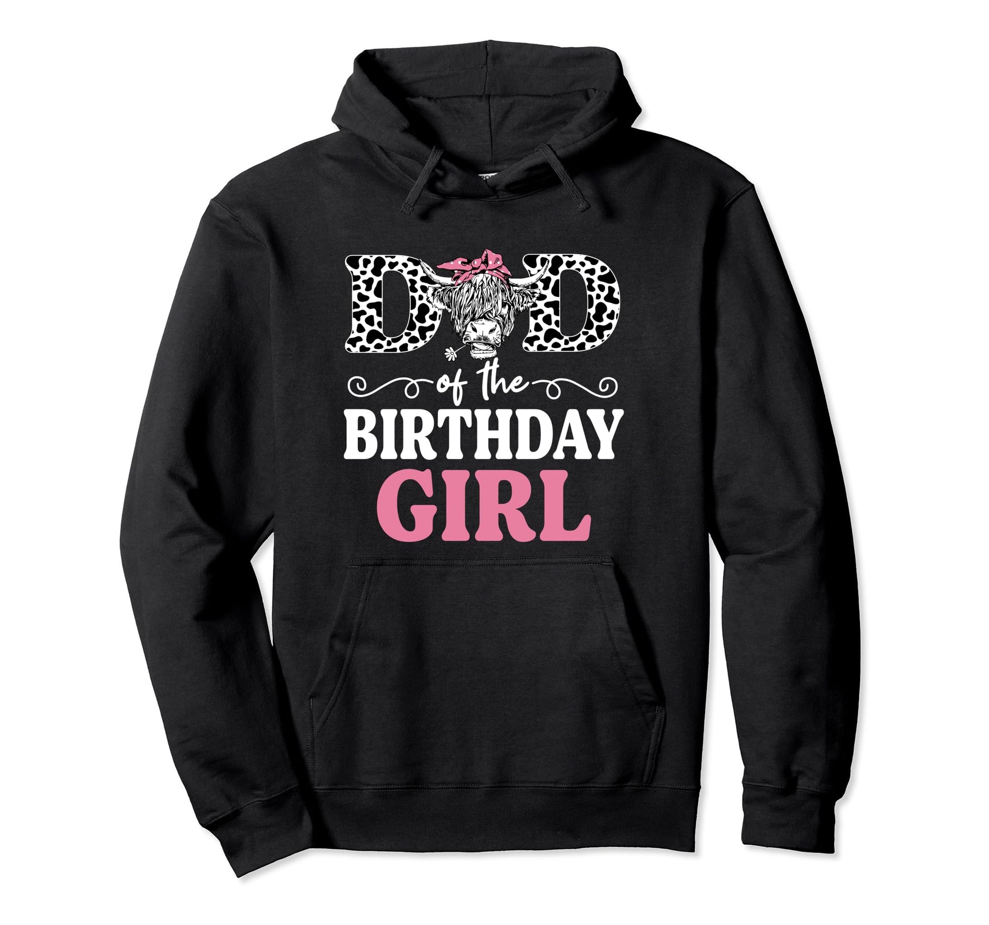 Dad Birthday Dad Cow Farm Cow 1St Hoodie - Custom Art Print for Adults - T-Shirt, Sweatshirt, Hoodie