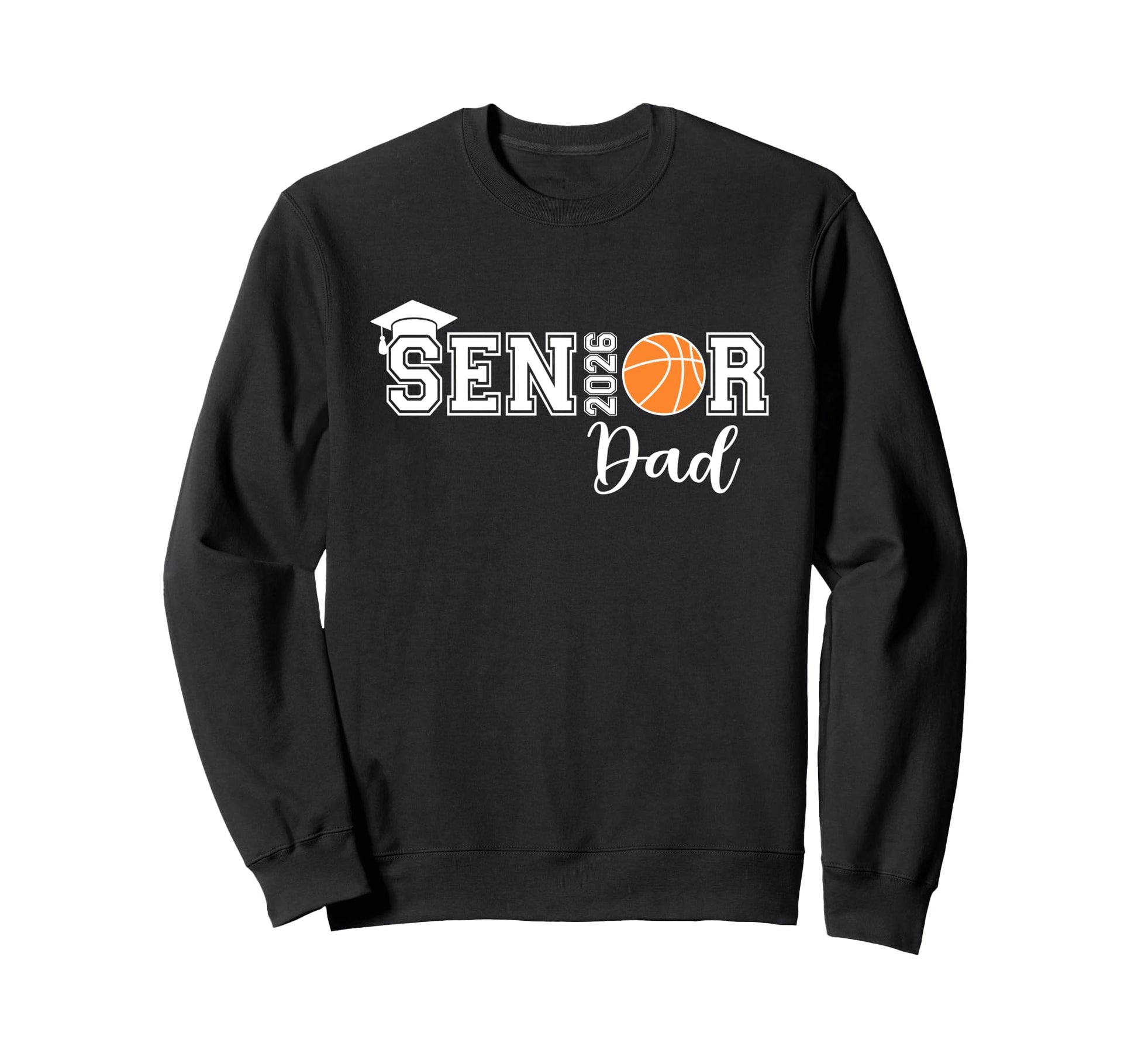 Proud Dad 2026 Senior Graduate Sweatshirt - Trendy Graphic for Adults - T-Shirt, Sweatshirt, Hoodie