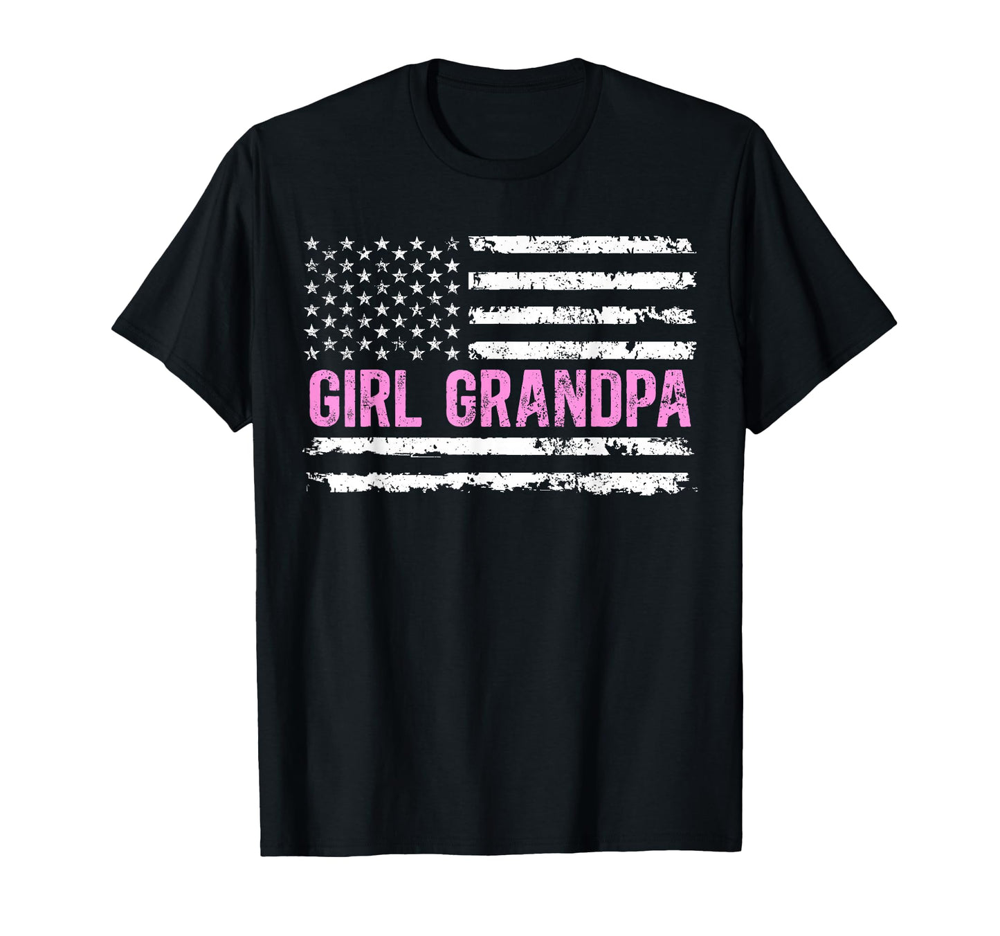 Grandpa Us Flag Grandfather Grandpa T-Shirt - Graphic Print Unisex - T-Shirt, Sweatshirt, Hoodie