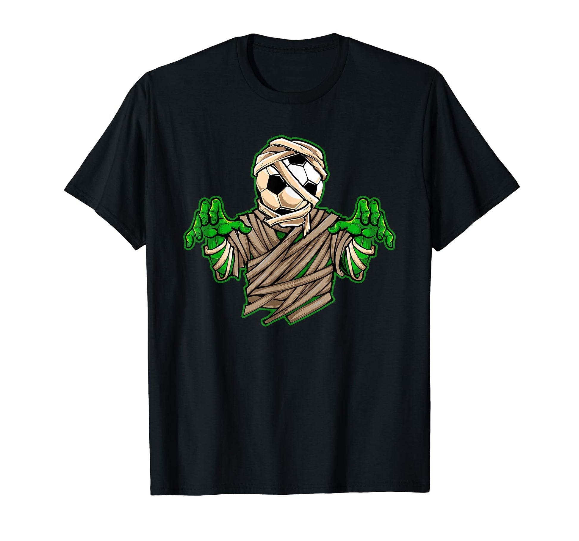 Zombie Soccer Player Scary Soccer T-Shirt - Aesthetic Graphic for Adults - T-Shirt, Sweatshirt, Hoodie