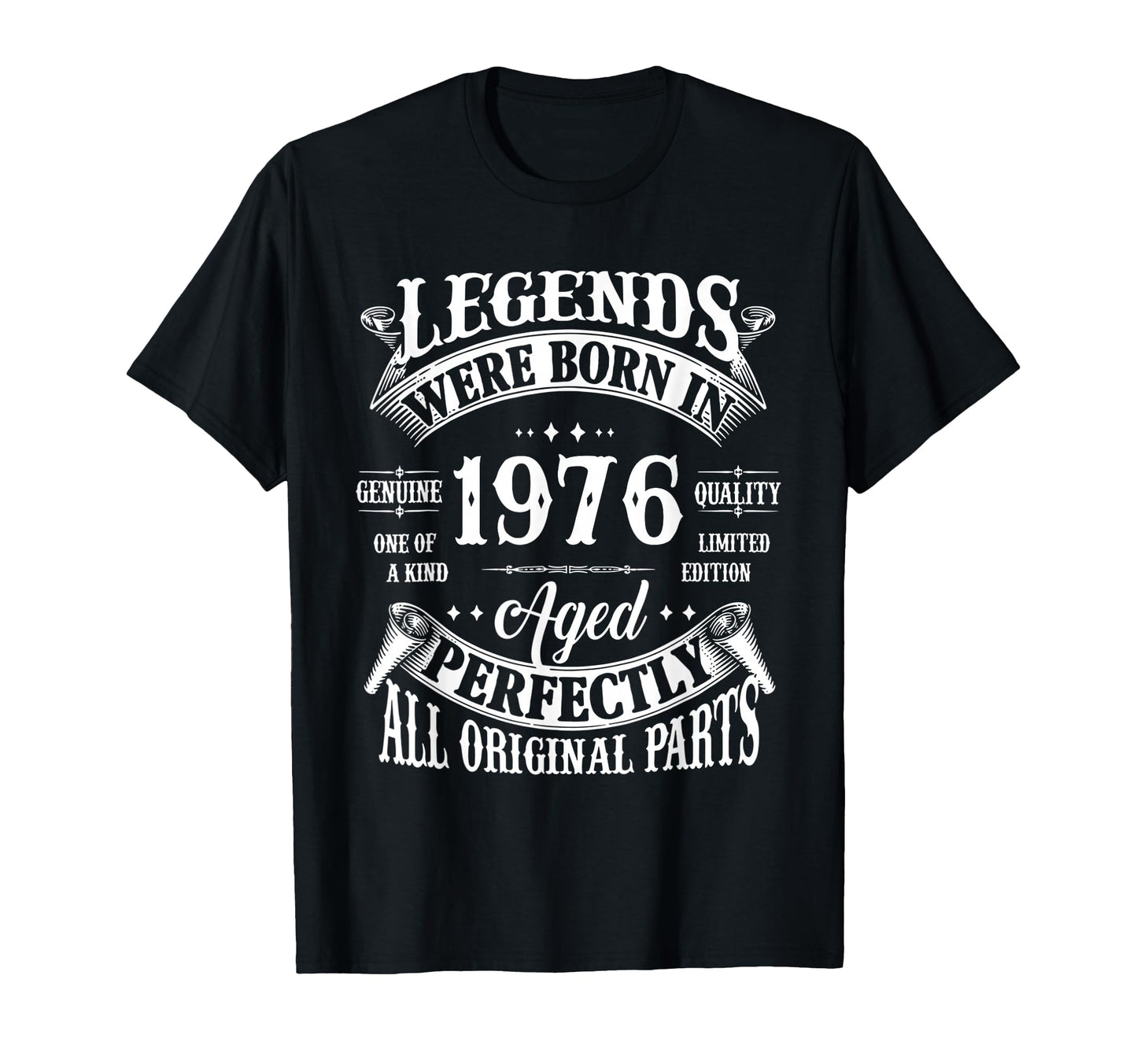 50Th Birthday Born 1976 50 Years Old B T-Shirt - Novelty Apparel Men Women - T-Shirt, Sweatshirt, Hoodie
