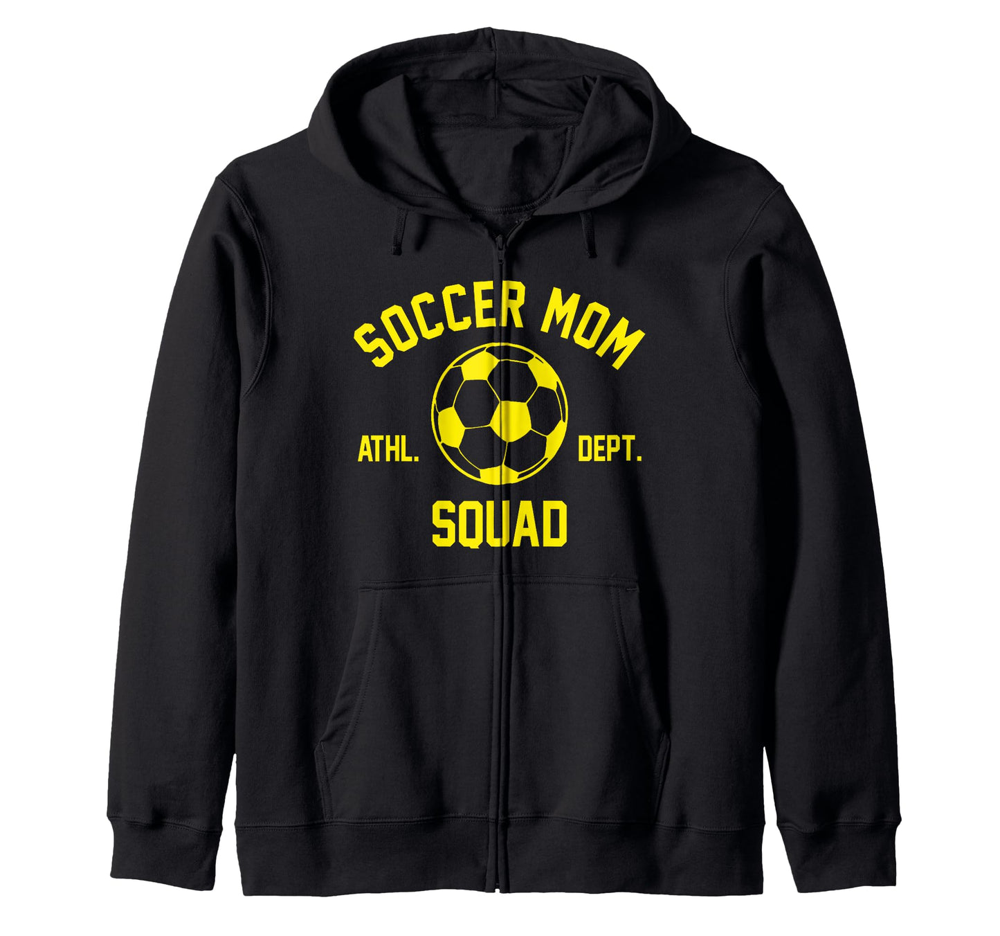Soccer Mom Squad Gifts Hoodie - Minimalist Print for Adults - T-Shirt, Sweatshirt, Hoodie