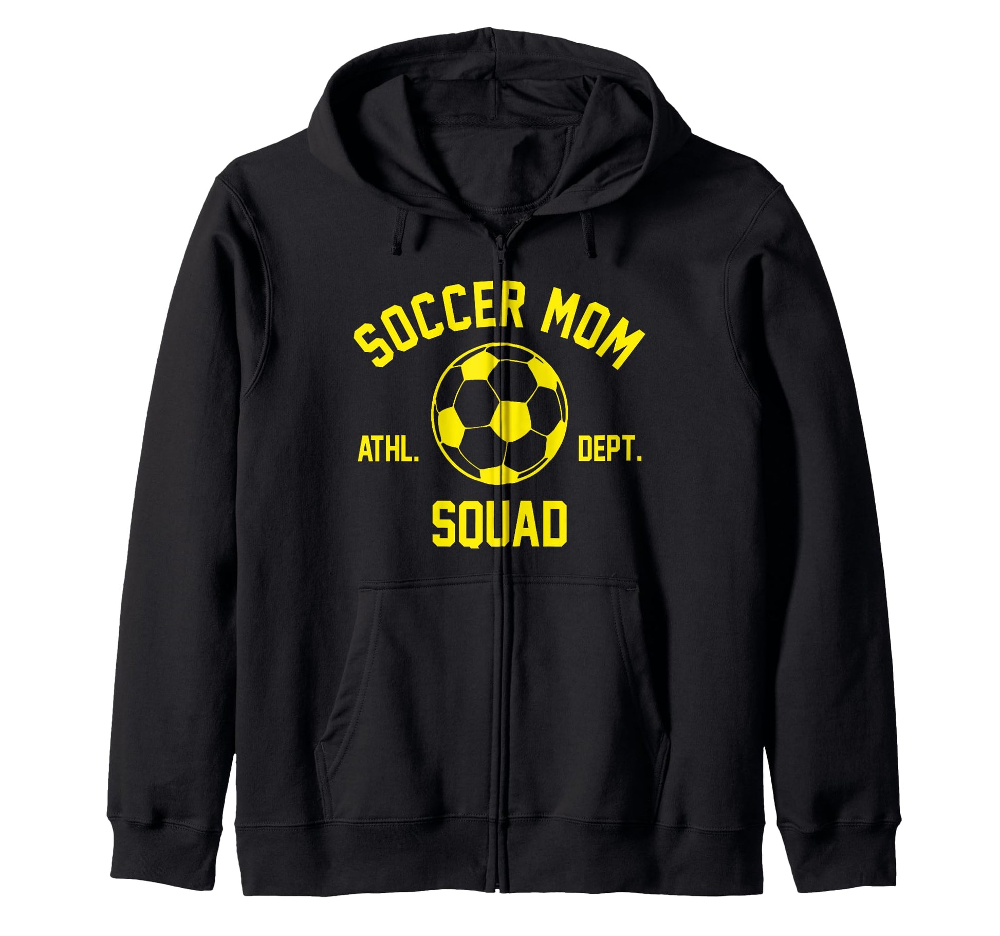 Soccer Mom Squad Gifts Hoodie - Minimalist Print for Adults - T-Shirt, Sweatshirt, Hoodie