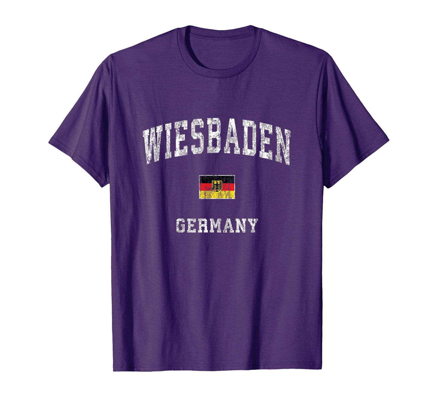 Wiesbaden Germany Athletic Sports T-Shirt - Minimalist Print Unisex - T-Shirt, Sweatshirt, Hoodie