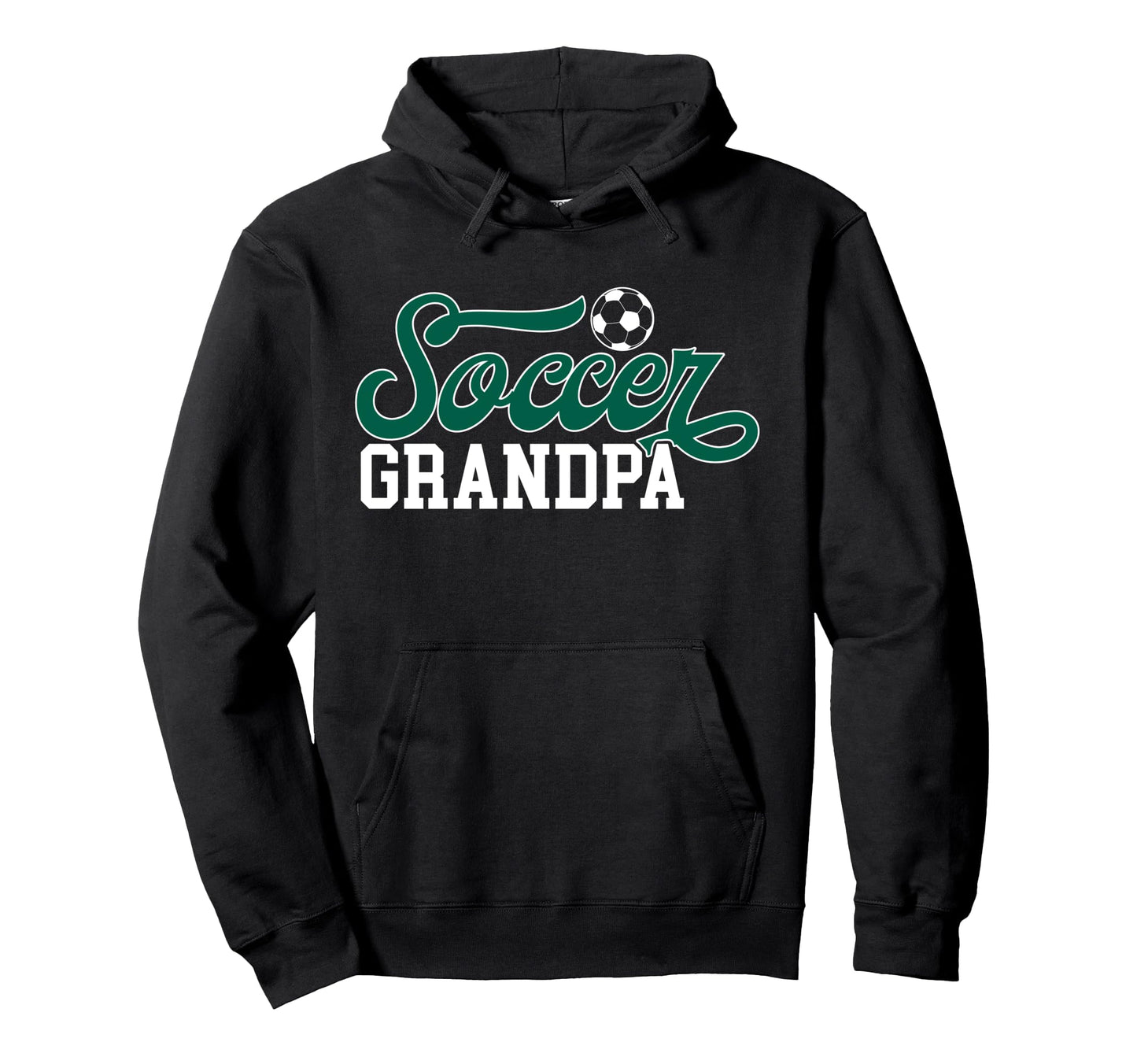 Soccer Grandpa Soccer Player Grandfather Hoodie - Unique Graphic for Adults - T-Shirt, Sweatshirt, Hoodie