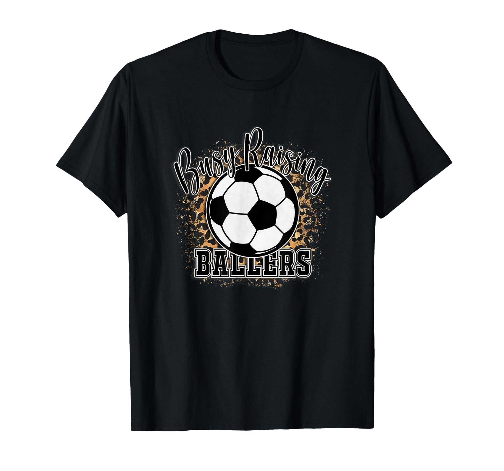 Busy Raising Ballers Mom Life T-Shirt - Fun Novelty Design for Adults - T-Shirt, Sweatshirt, Hoodie