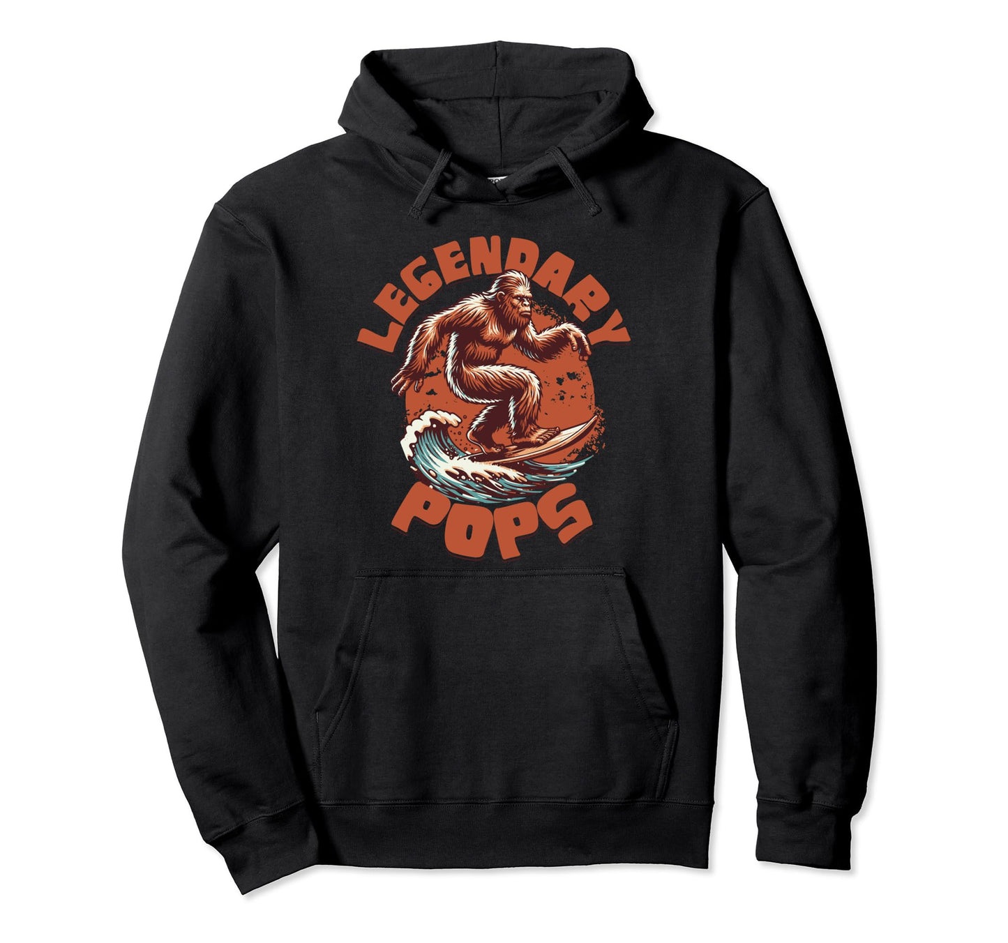 Legendary Pops Funny Fathers Day Hoodie - Custom Art Print Men Women - T-Shirt, Sweatshirt, Hoodie