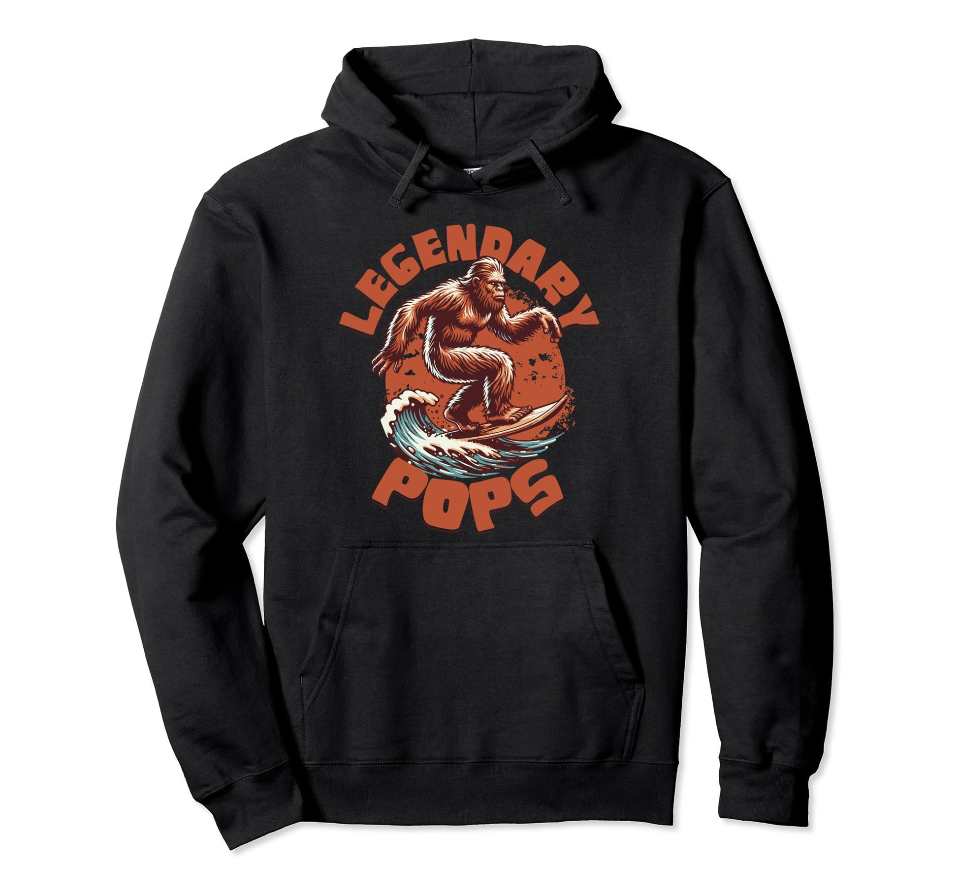 Legendary Pops Funny Fathers Day Hoodie - Custom Art Print Men Women - T-Shirt, Sweatshirt, Hoodie