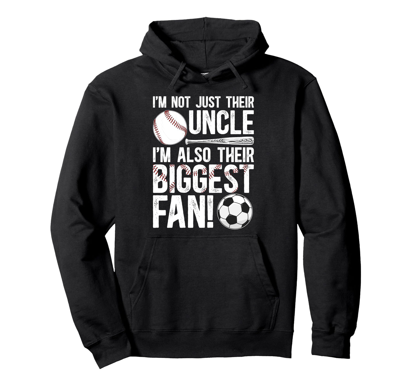 Their Biggest Fan Baseball Soccer Hoodie - Casual Everyday Wear Unisex - T-Shirt, Sweatshirt, Hoodie