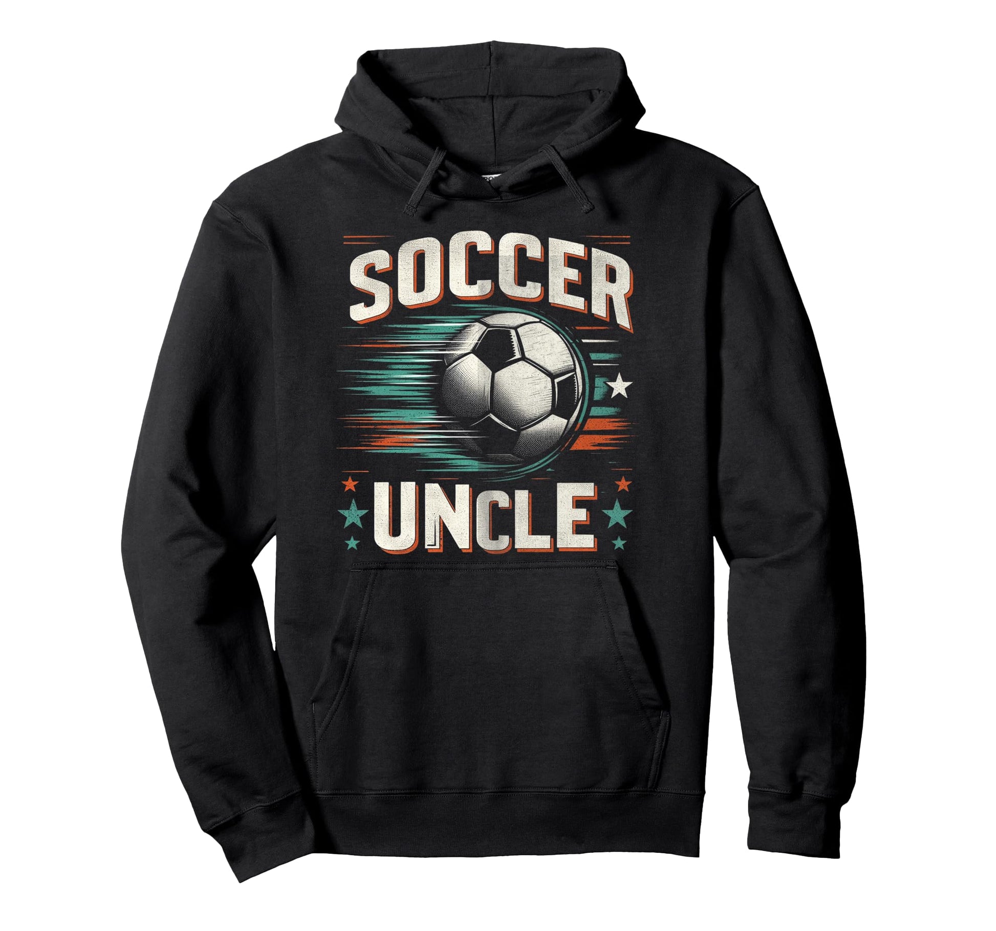 Soccer Uncle Football Lover Gifts Hoodie - Minimalist Print for Adults - T-Shirt, Sweatshirt, Hoodie