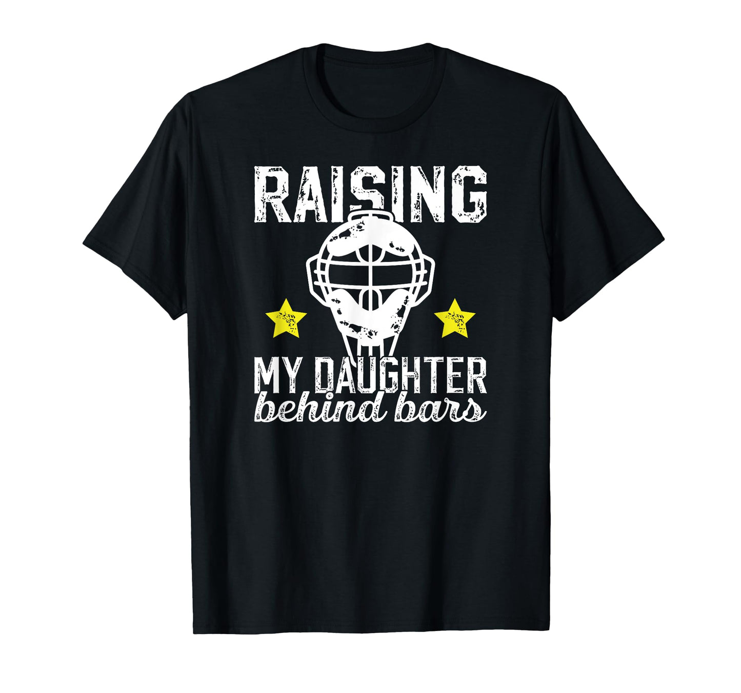 Softball Catcher Dad Funny Dad T-Shirt - Unique Graphic for Adults - T-Shirt, Sweatshirt, Hoodie
