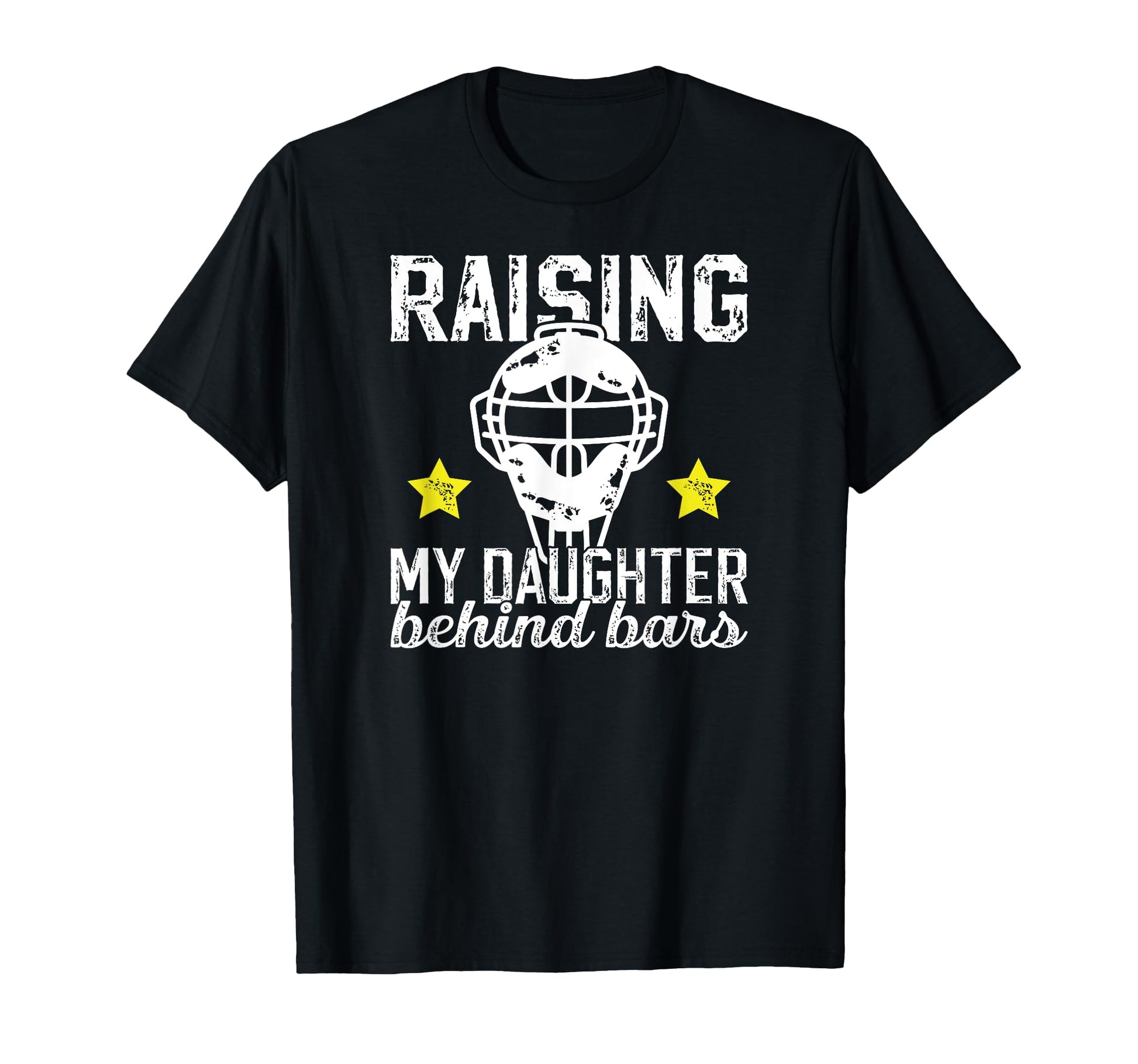 Softball Catcher Dad Funny Dad T-Shirt - Unique Graphic for Adults - T-Shirt, Sweatshirt, Hoodie