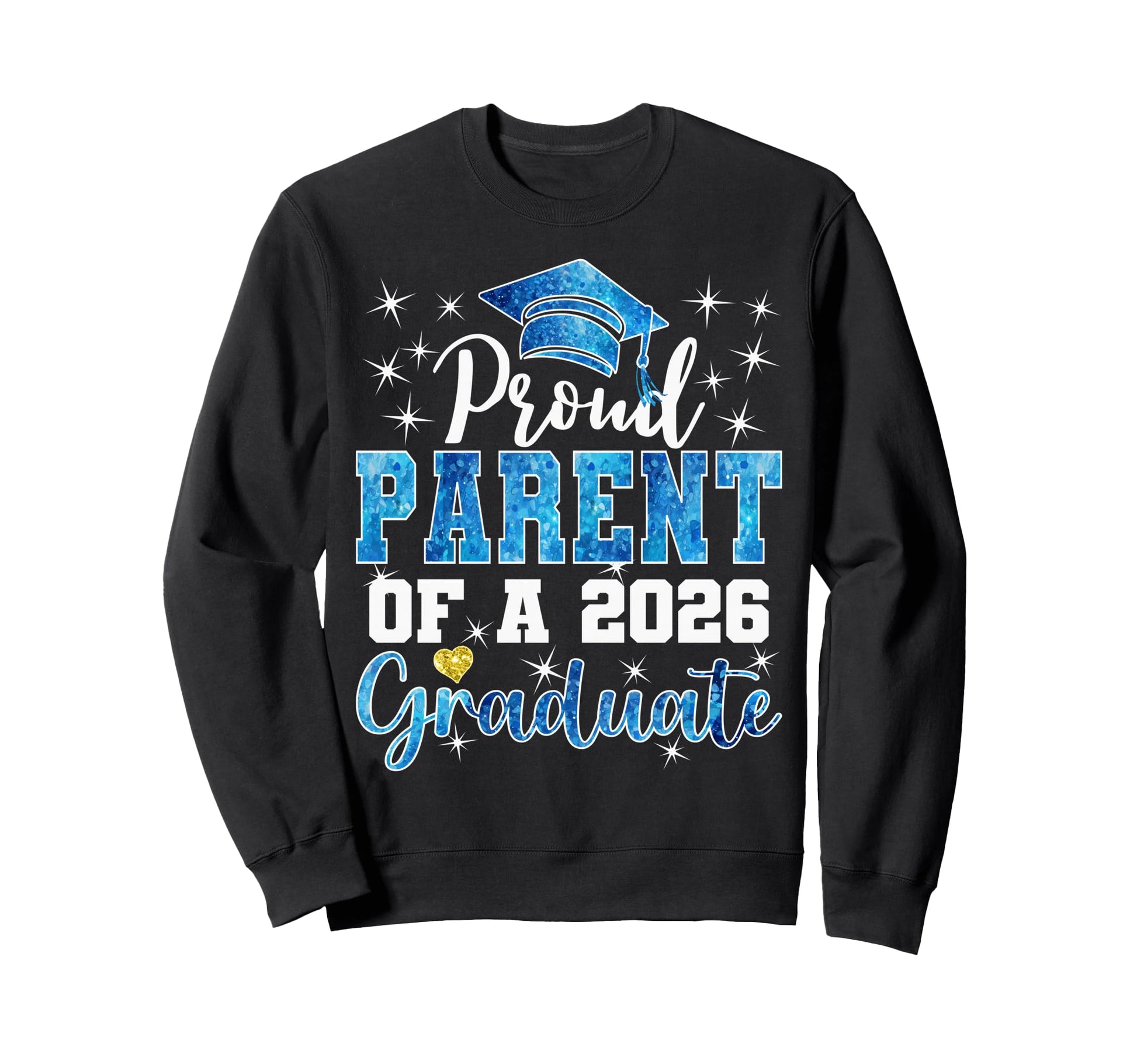 Super Proud Parent 2026 Graduate Sweatshirt - Minimalist Print for Adults - T-Shirt, Sweatshirt, Hoodie