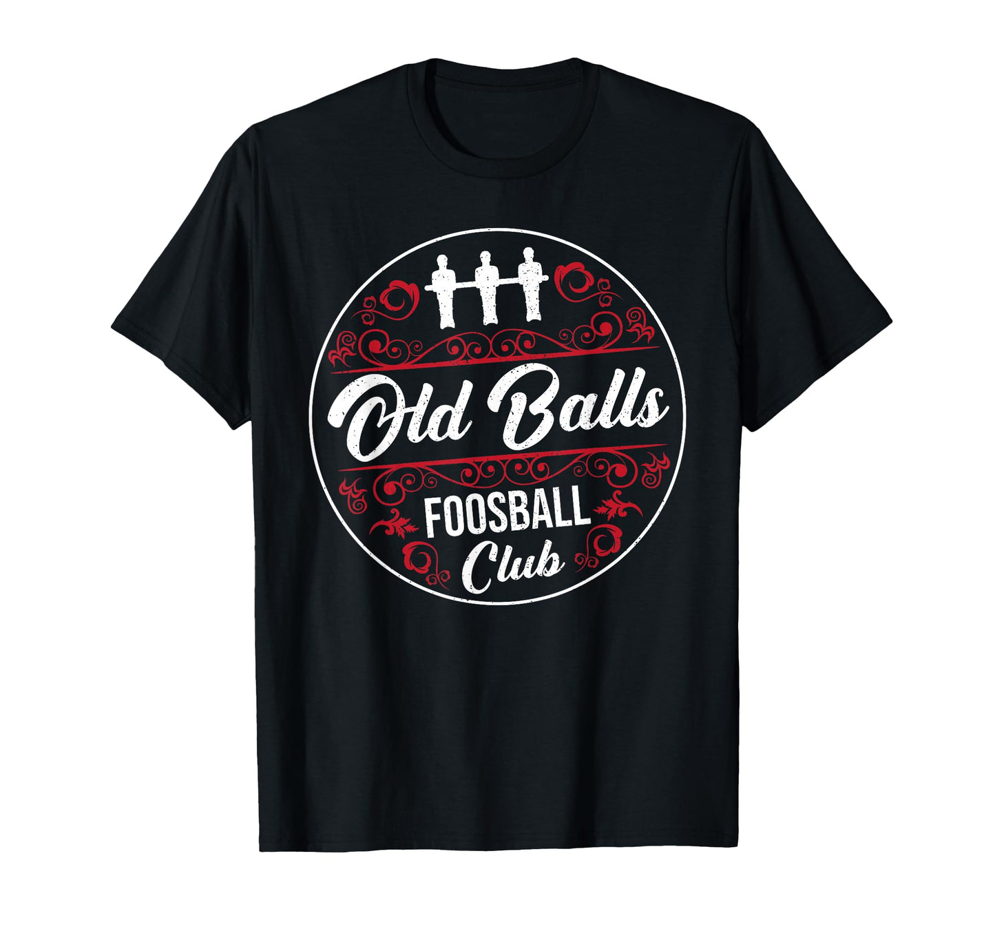 Funny Old Balls Foosball Club Table T-Shirt - Unique Graphic Men Women - T-Shirt, Sweatshirt, Hoodie