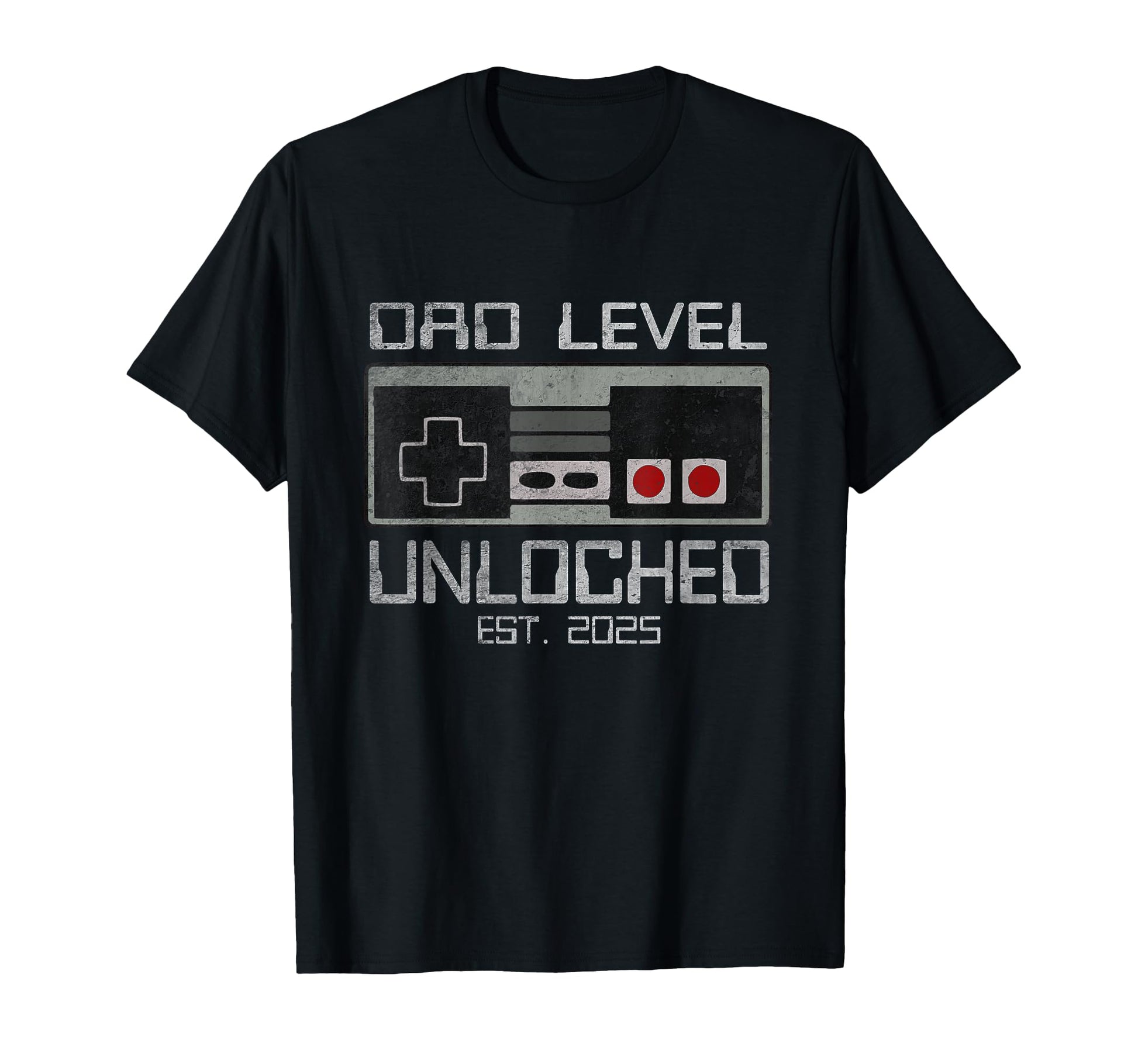 Dad Level Unlocked 2025 I Leveled Up To T-Shirt - Minimalist Print Unisex - T-Shirt, Sweatshirt, Hoodie