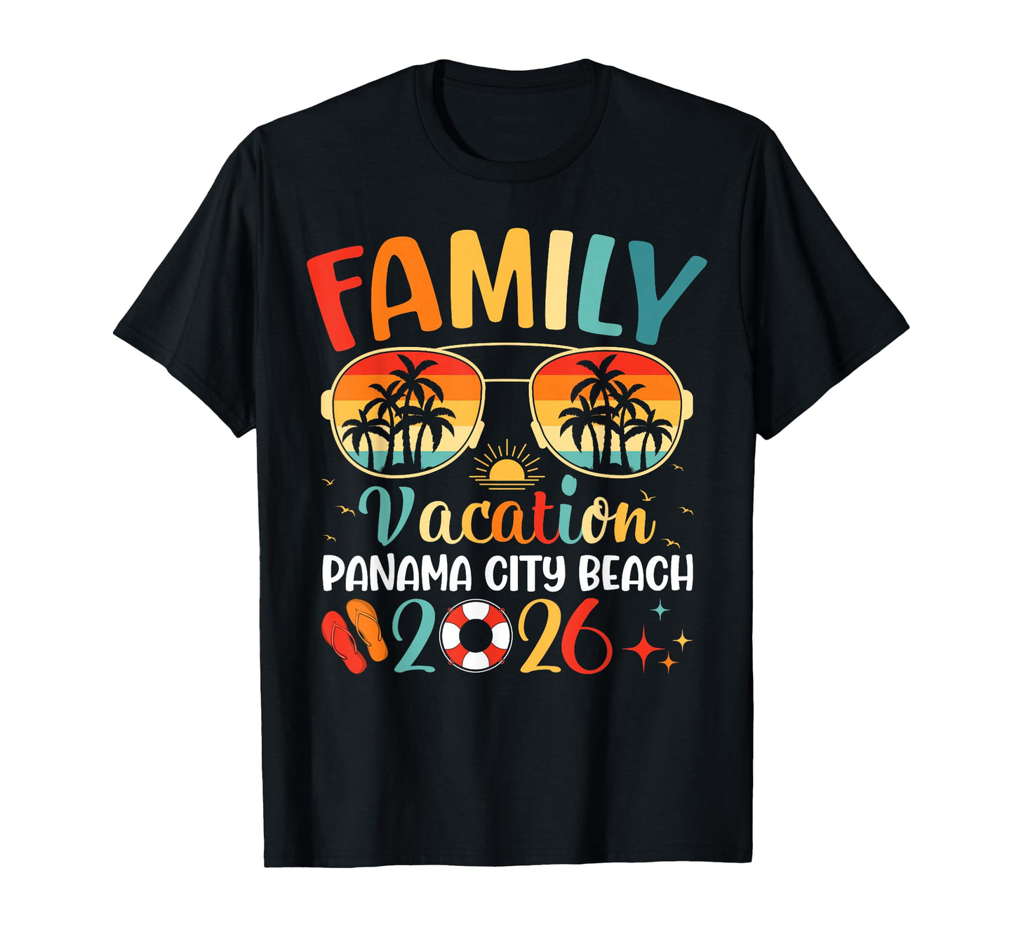 Family Vacation 2026 Matching Florida T-Shirt - Minimalist Print Men Women - T-Shirt, Sweatshirt, Hoodie