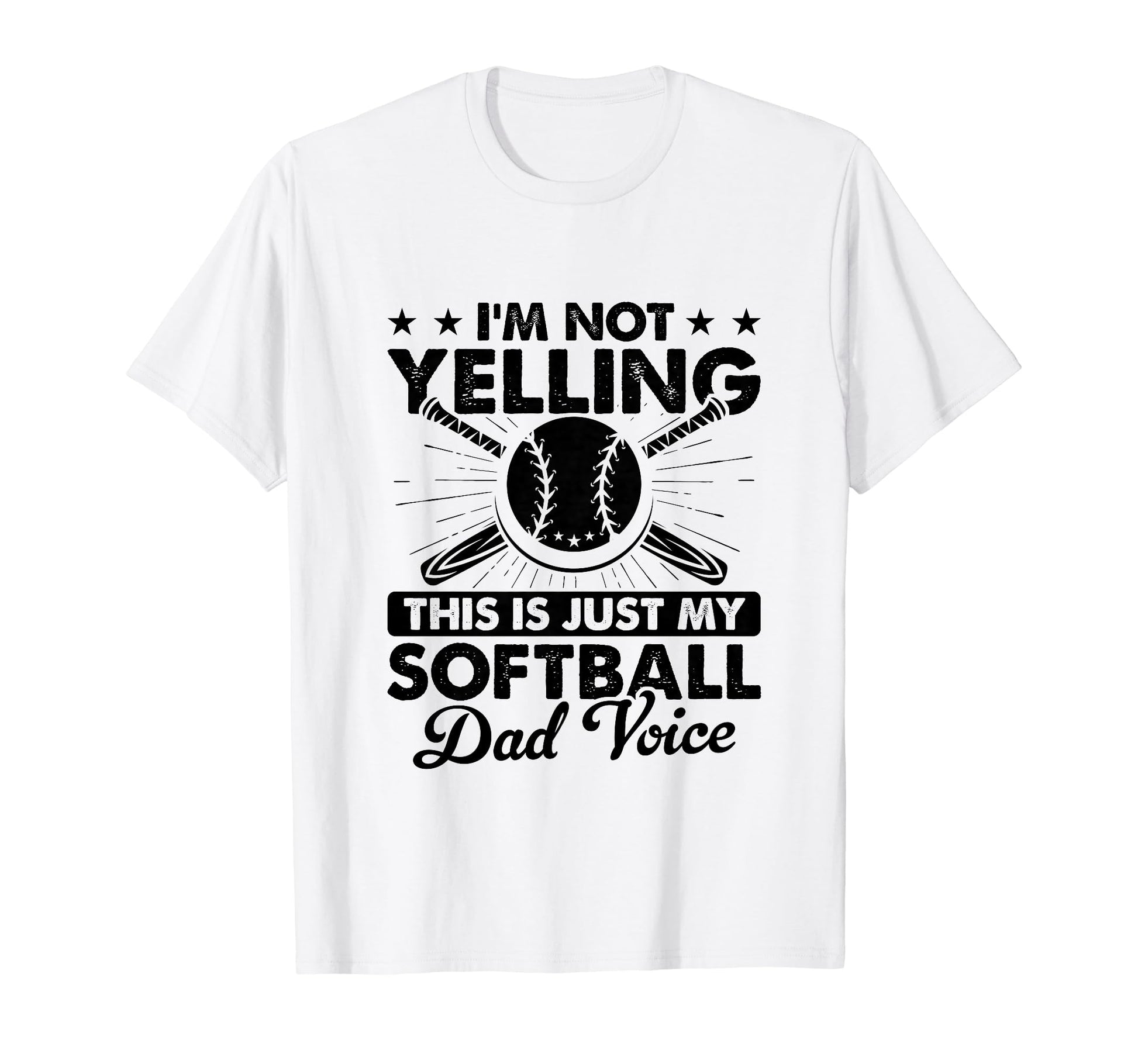 Im Not Yelling This Is Just My T-Shirt - Novelty Apparel for Adults - T-Shirt, Sweatshirt, Hoodie