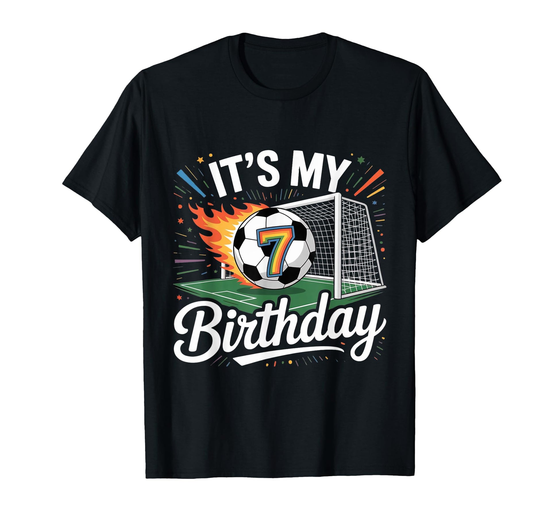 Its My 7Th Birthday 7 Year Old Sport T-Shirt - Trendy Graphic Men Women - T-Shirt, Sweatshirt, Hoodie
