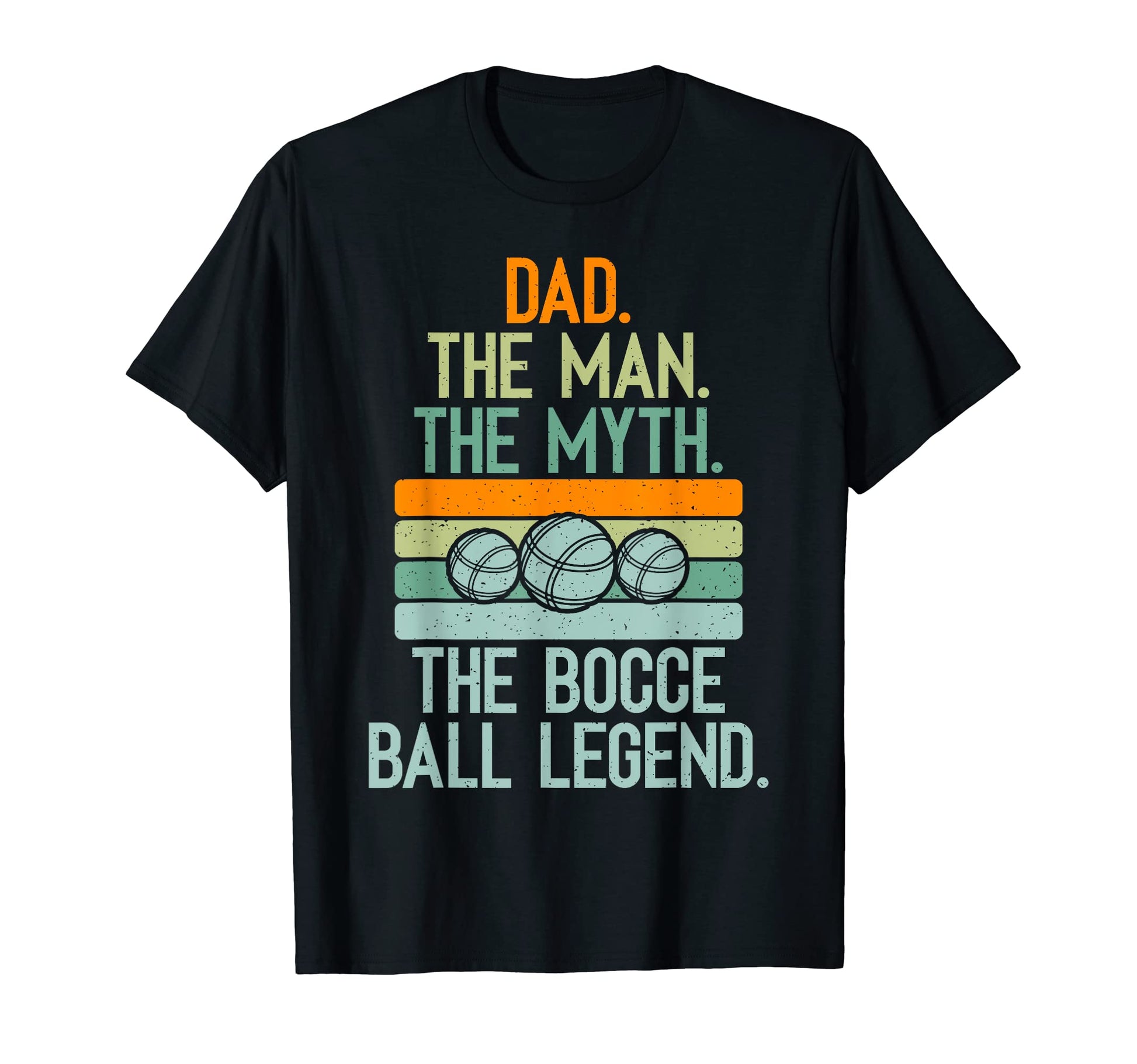 Dad Myth Bocce Ball Legend Bocce Ball T-Shirt - Minimalist Print Men Women - T-Shirt, Sweatshirt, Hoodie