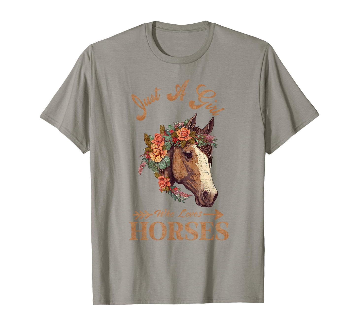 Just Who Loves Horses Horseback Riding T-Shirt - Novelty Apparel Unisex - T-Shirt, Sweatshirt, Hoodie