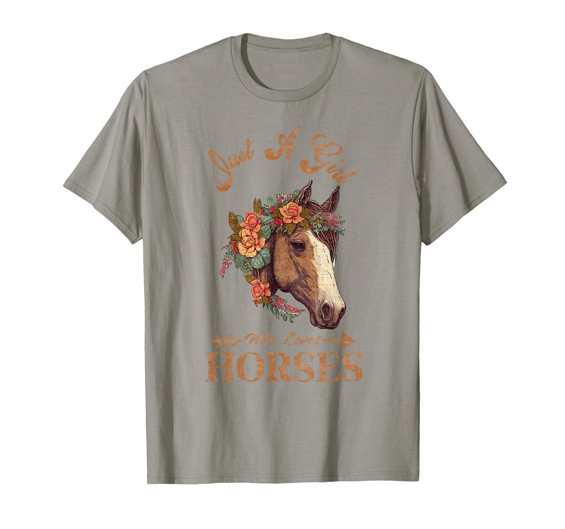 Just Who Loves Horses Horseback Riding T-Shirt - Novelty Apparel Unisex - T-Shirt, Sweatshirt, Hoodie