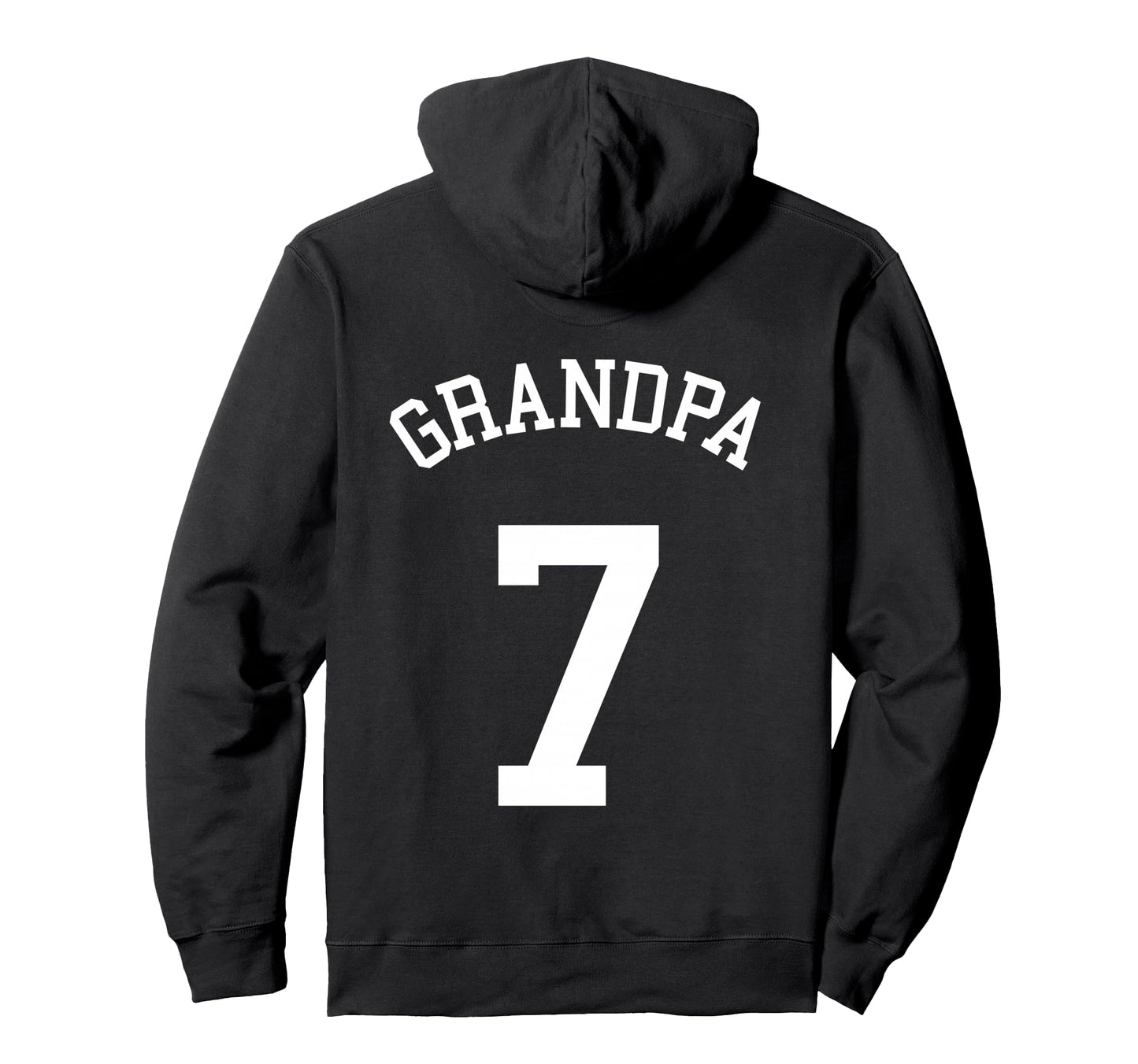 Grandpa Team Uniform 7 Handball Hoodie - Casual Everyday Wear for Adults - T-Shirt, Sweatshirt, Hoodie