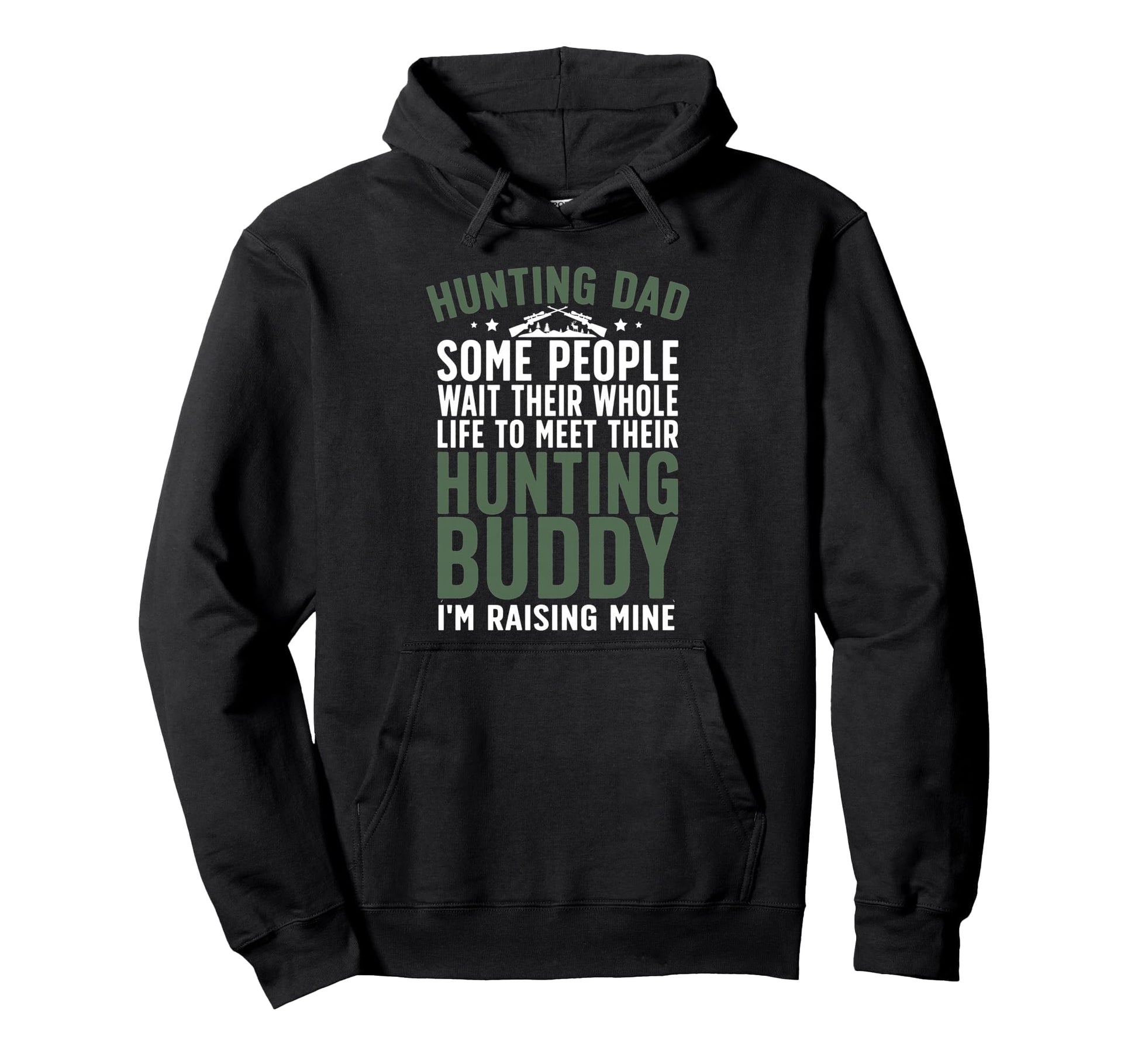Hunting Buddy Dad Hunting Buddies Dad Hoodie - Novelty Apparel Men Women - T-Shirt, Sweatshirt, Hoodie