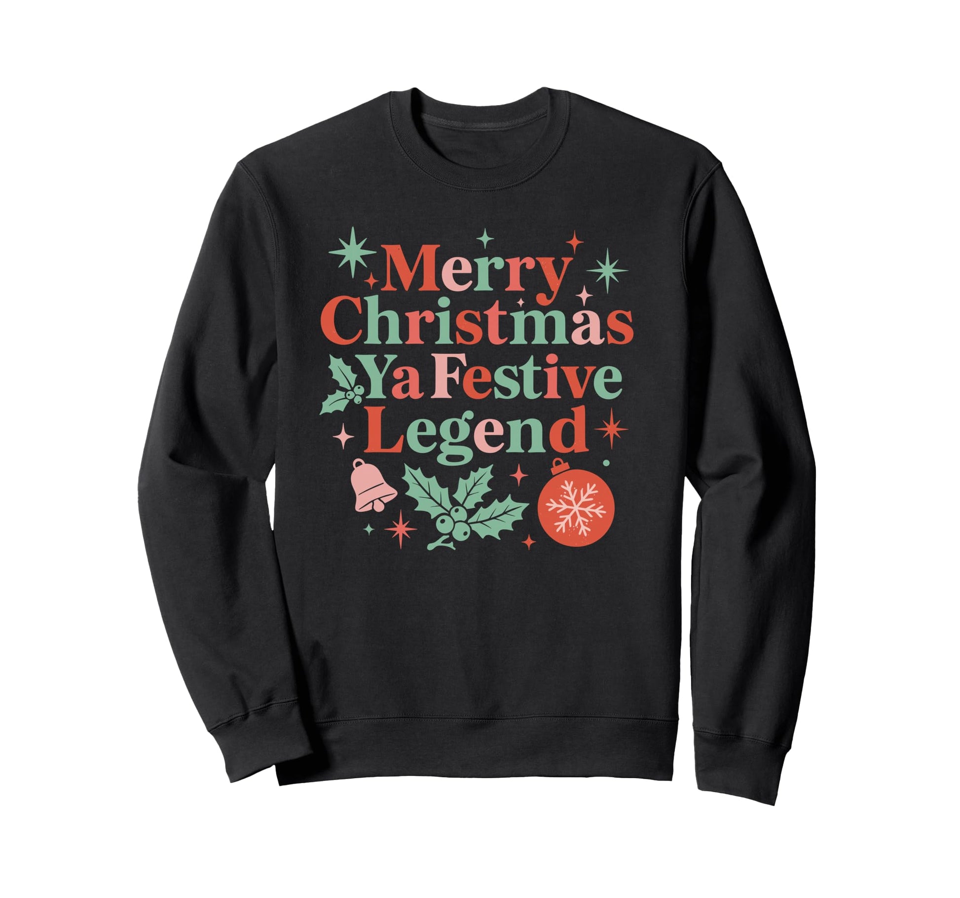 Festive Legend Dad Party Time Sweatshirt - Unique Graphic Men Women - T-Shirt, Sweatshirt, Hoodie
