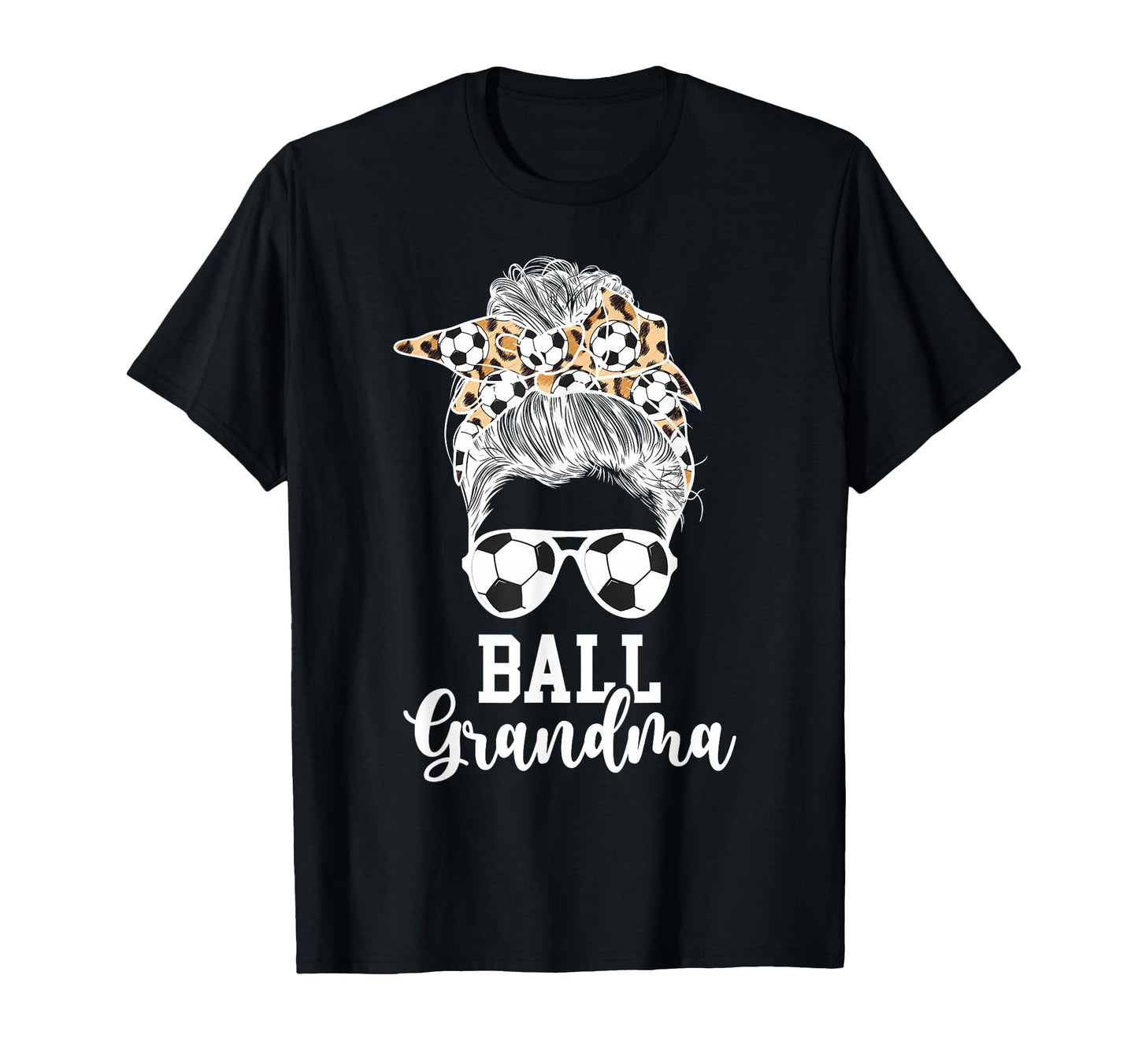 Ball Grandma Soccer Grandma Soccer T-Shirt - Trendy Graphic for Adults - T-Shirt, Sweatshirt, Hoodie