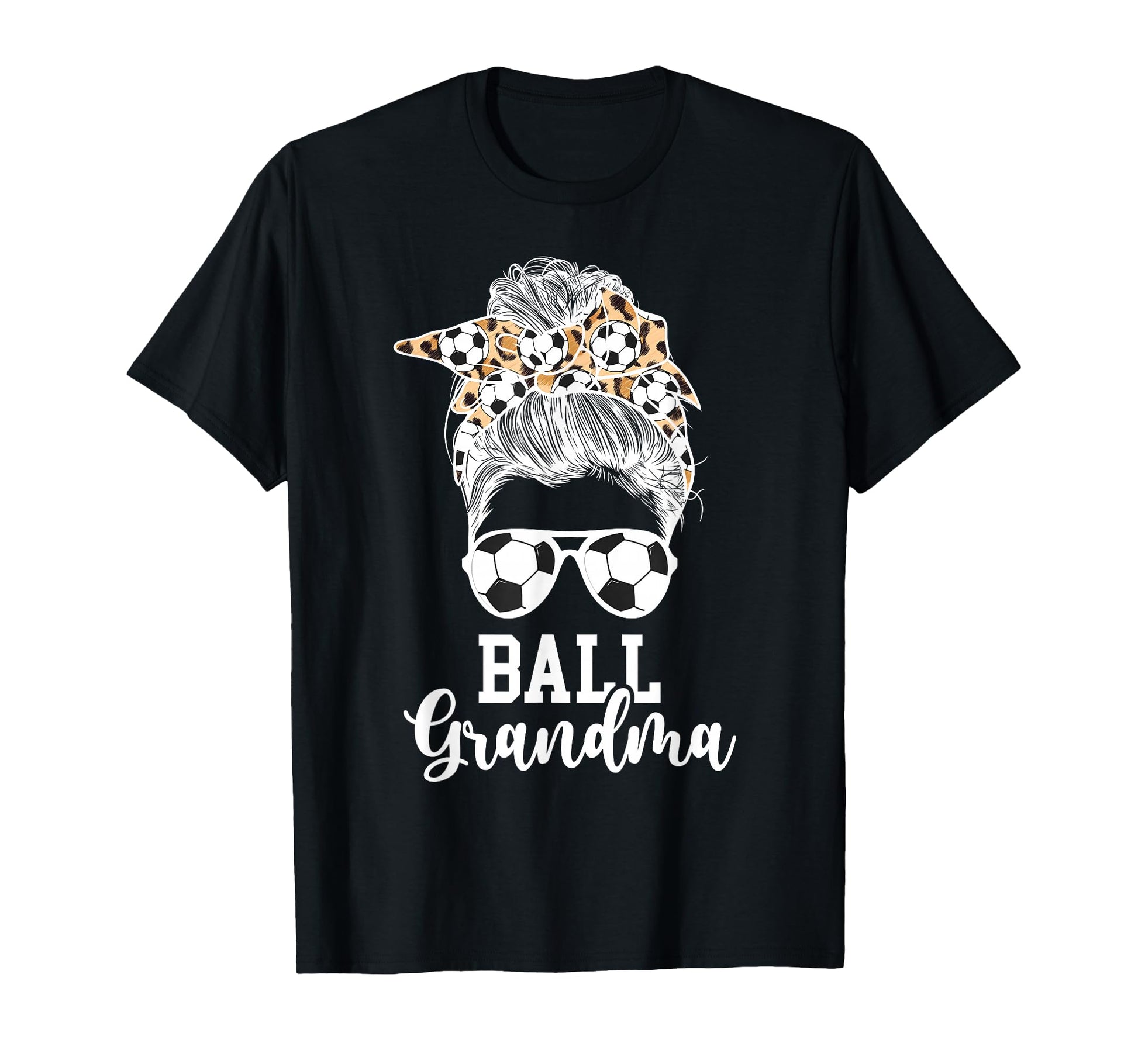 Ball Grandma Soccer Grandma Soccer T-Shirt - Trendy Graphic for Adults - T-Shirt, Sweatshirt, Hoodie