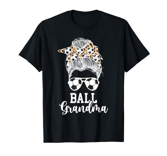 Ball Grandma Soccer Grandma Soccer T-Shirt - Trendy Graphic for Adults - T-Shirt, Sweatshirt, Hoodie