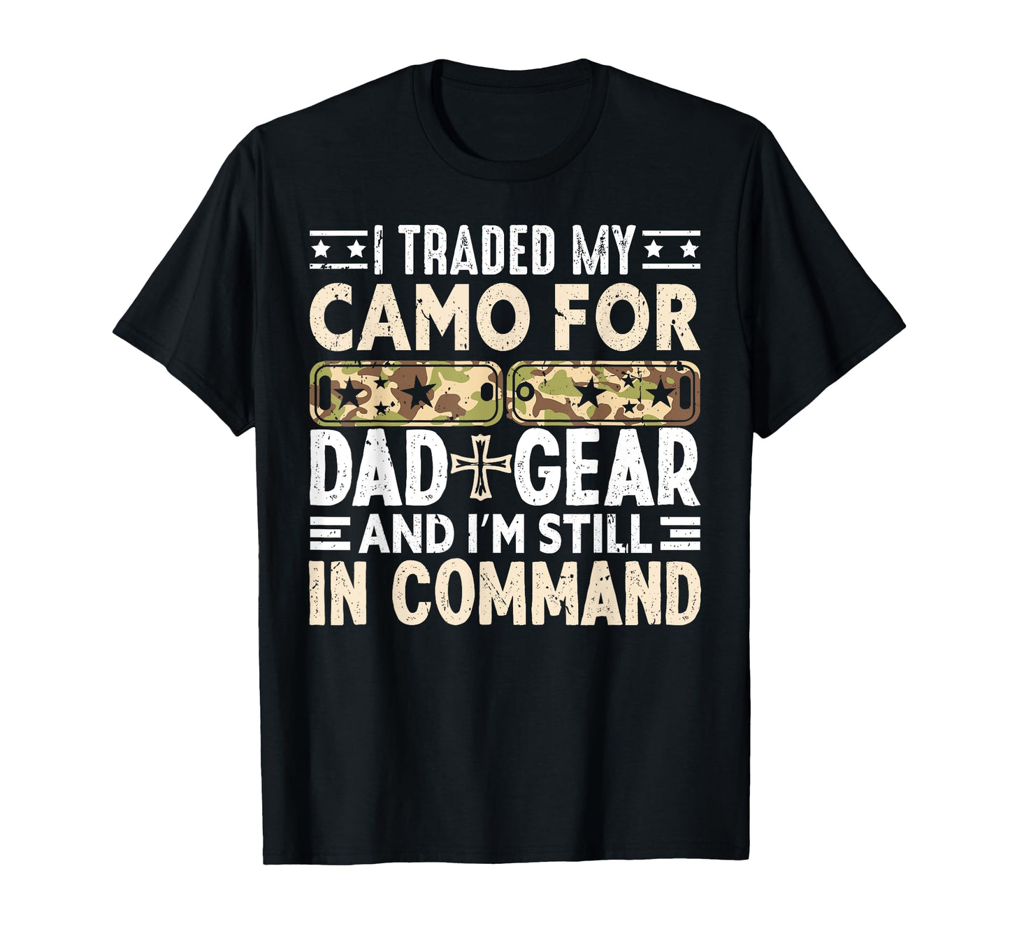 I Traded My Camo Dad Gear Veteran Dad T-Shirt - Trendy Graphic Unisex - T-Shirt, Sweatshirt, Hoodie