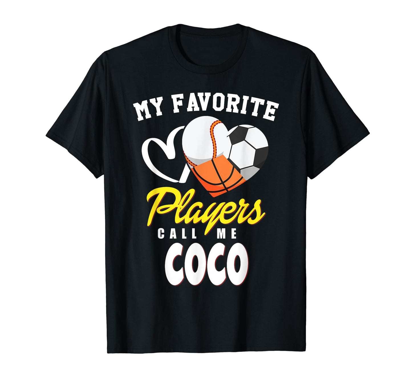 My Favorite Players Baseball Soccer T-Shirt - Streetwear Style Unisex - T-Shirt, Sweatshirt, Hoodie