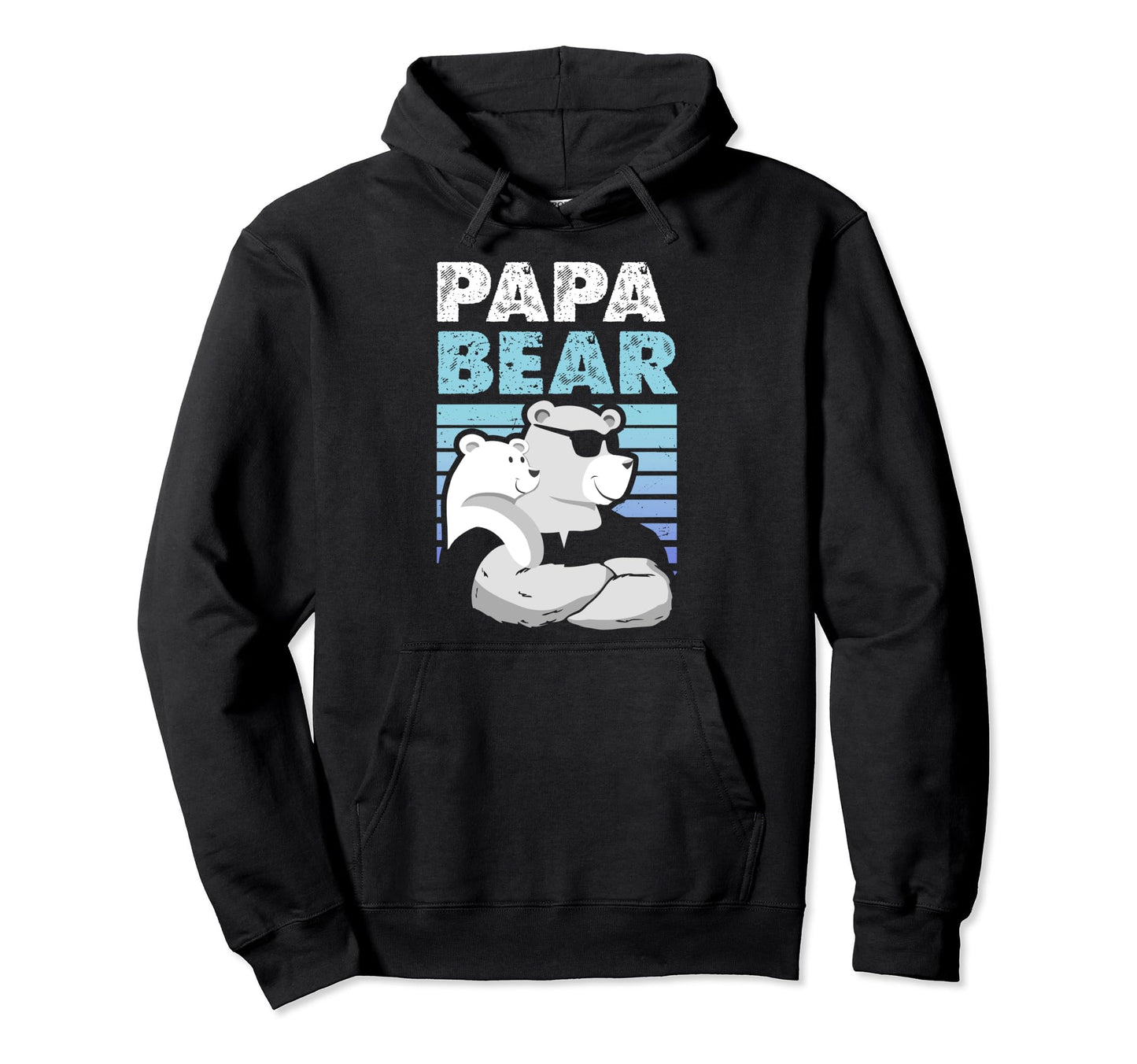 Papa Bear Cub Adorable Father Son Bonding Hoodie - Streetwear Style Unisex - T-Shirt, Sweatshirt, Hoodie
