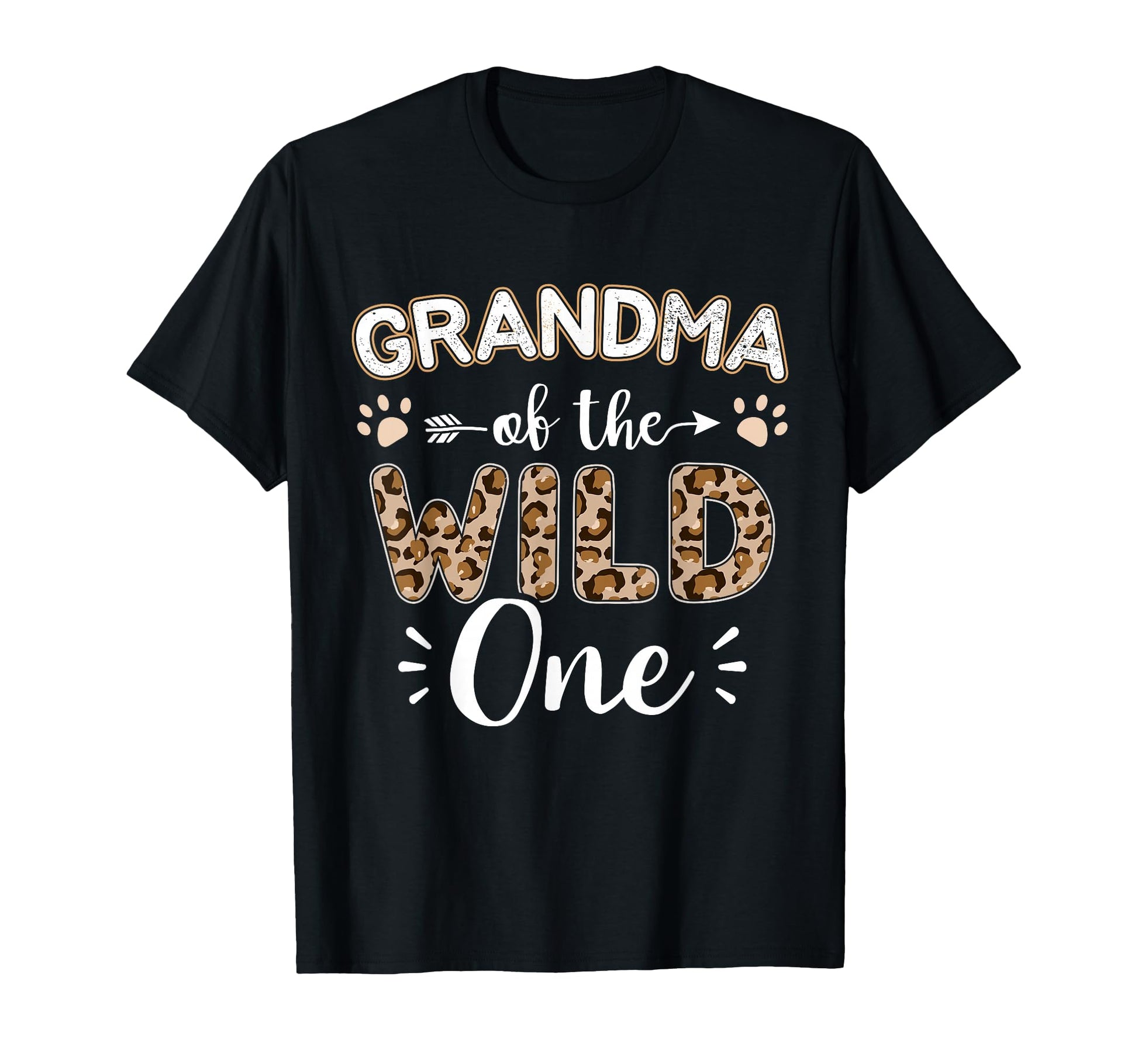 Grandma Wild One Birthday Matching T-Shirt - Custom Art Print for Adults - T-Shirt, Sweatshirt, Hoodie