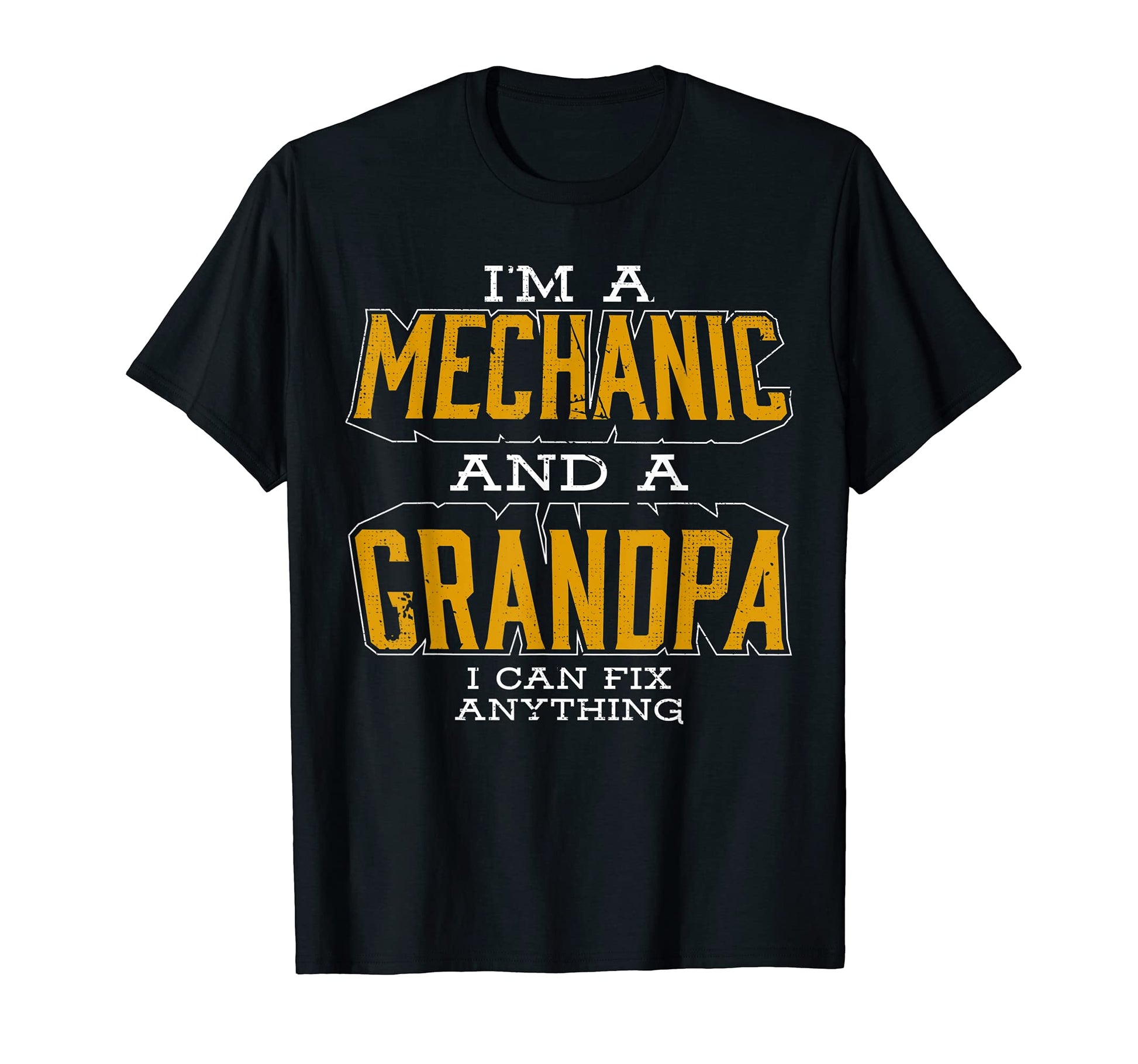 Im Mechanic And Grandpa Funny Aircraft T-Shirt - Minimalist Print Unisex - T-Shirt, Sweatshirt, Hoodie