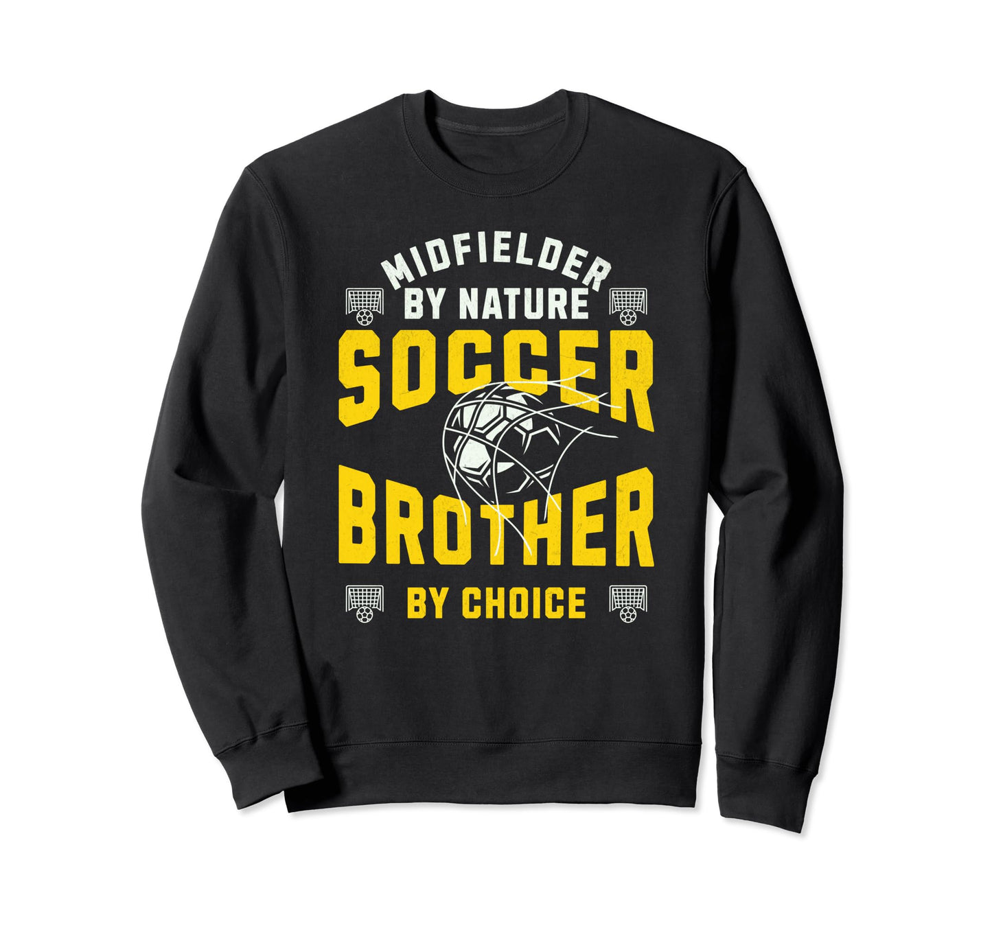 Midfielder Nature Soccer Player Sweatshirt - Trendy Graphic for Adults - T-Shirt, Sweatshirt, Hoodie